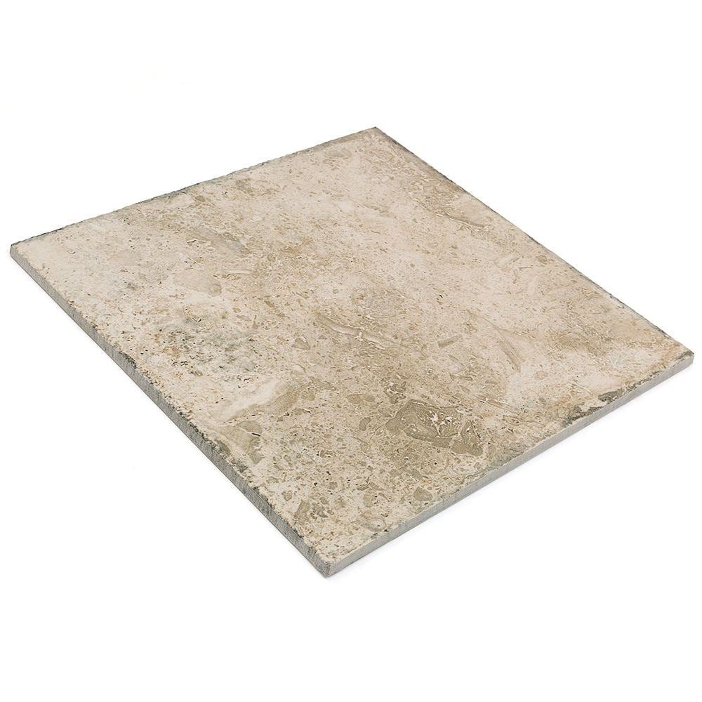 Delfi Natural Porcelain 12" x 12" Stone Look Wall & Floor Tile