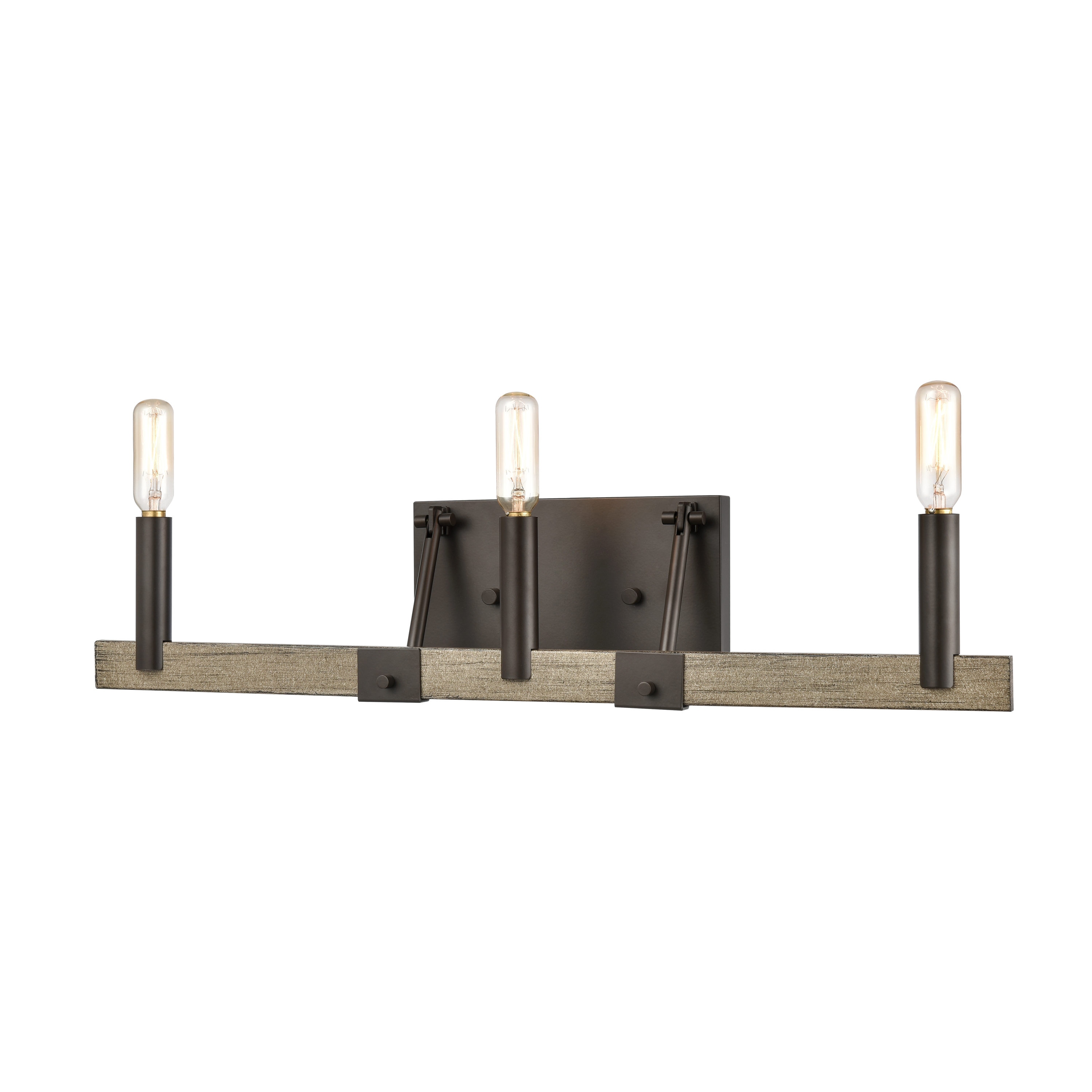 Livingston 22-in 3-Light Oil-Rubbed Bronze LED Transitional Vanity Light | - Westmore by ELK Lighting LWVL-220308052