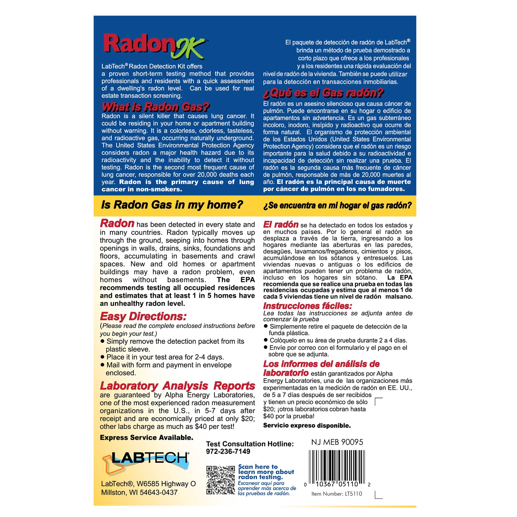Mosser Lee 5110 Radon-Detectors - View #2