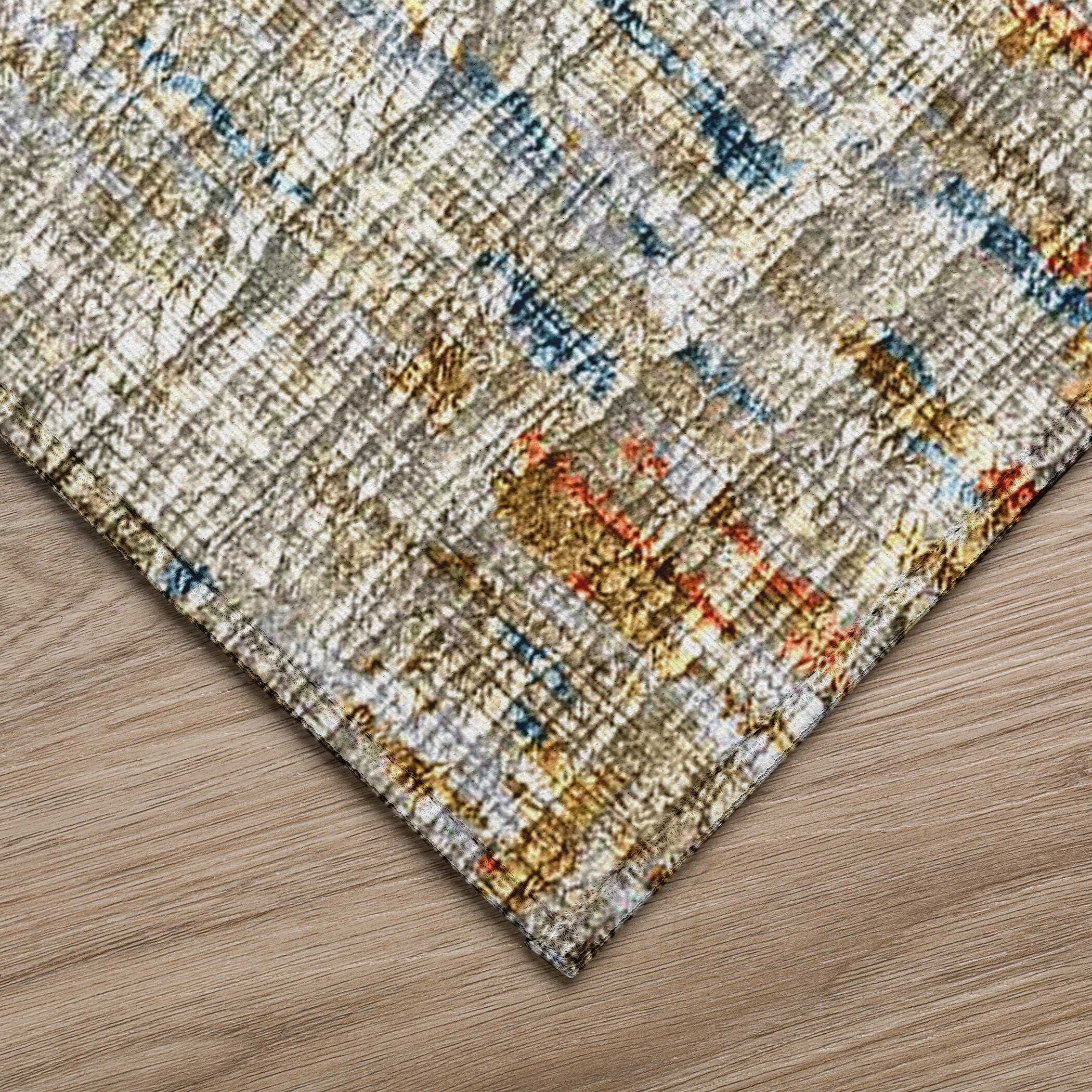 Addison Gilded Multicolor Polyester Indoor Outdoor Scatter Rug