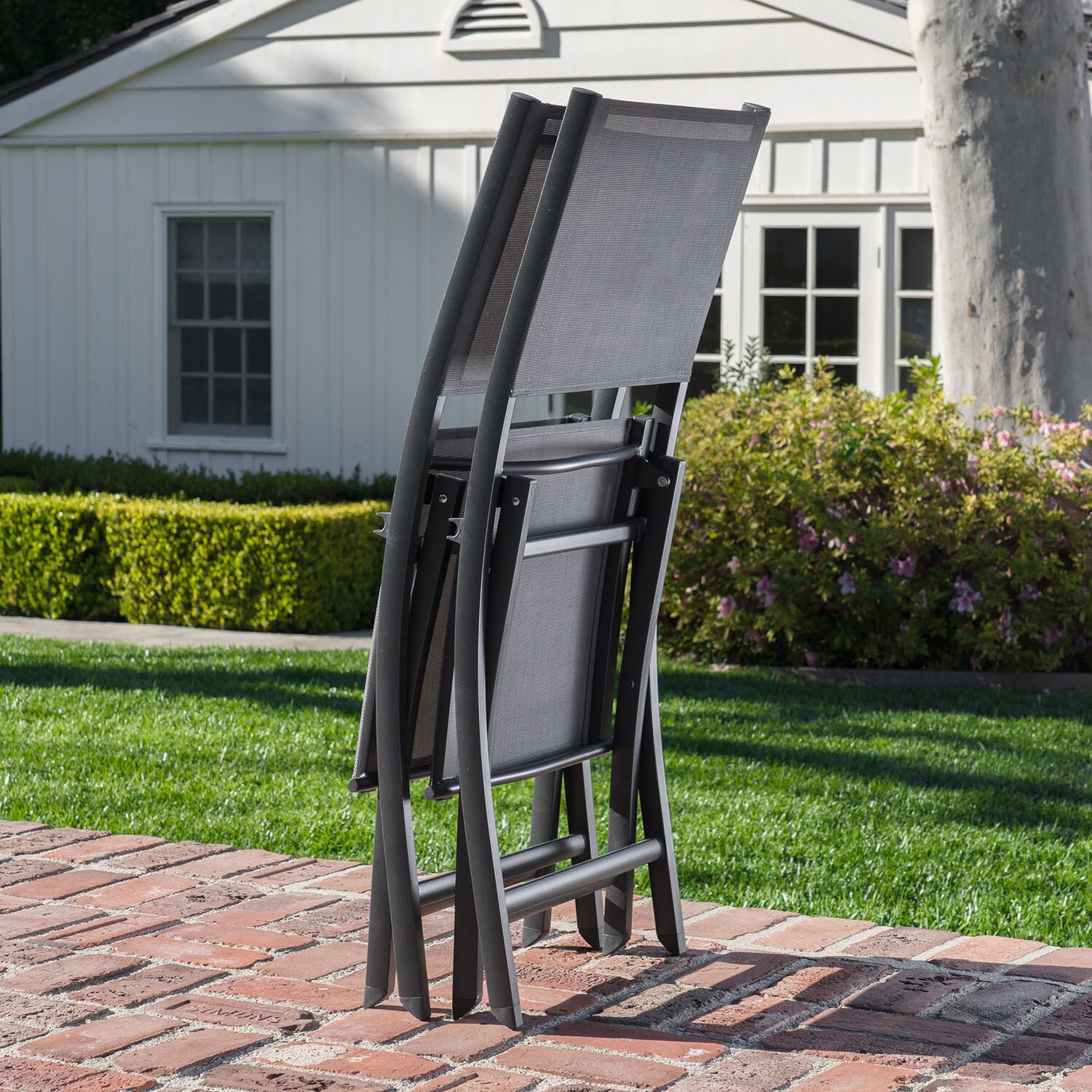 Hanover NAPDNS7PCFD-GRY Patio-Dining-Sets - View #12