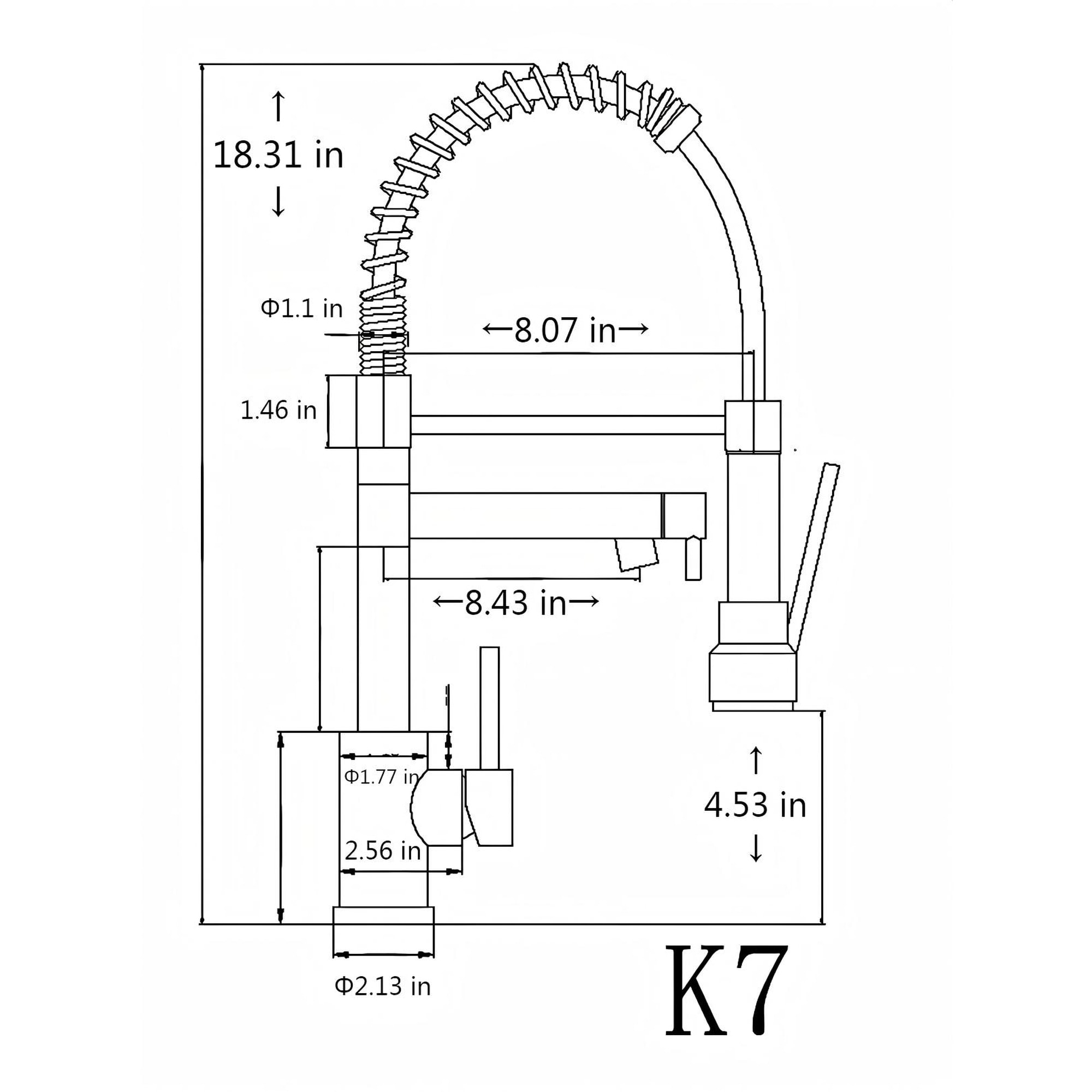OGETFUUR L5MJA901KF06 Kitchen-Faucets - View #2
