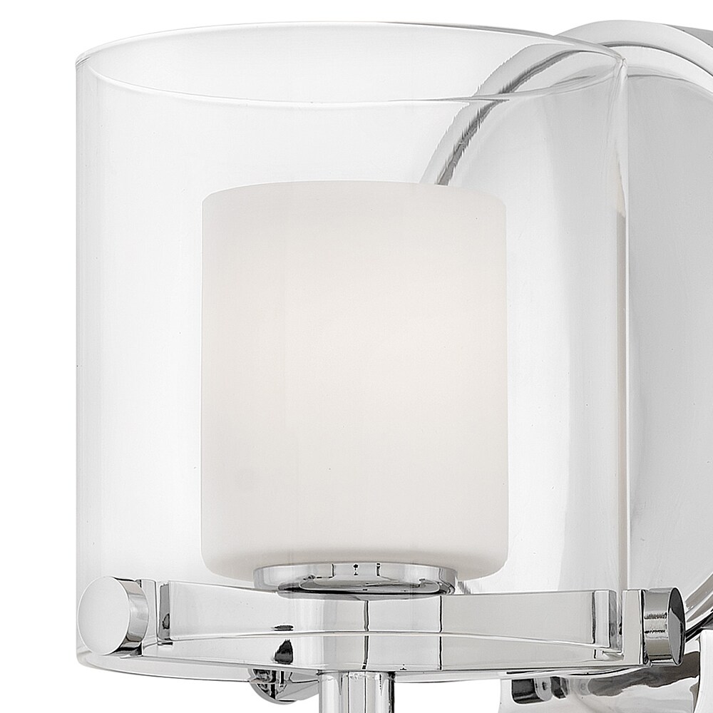Elegant Chrome Cylinder Vanity Light with Dimmable LED