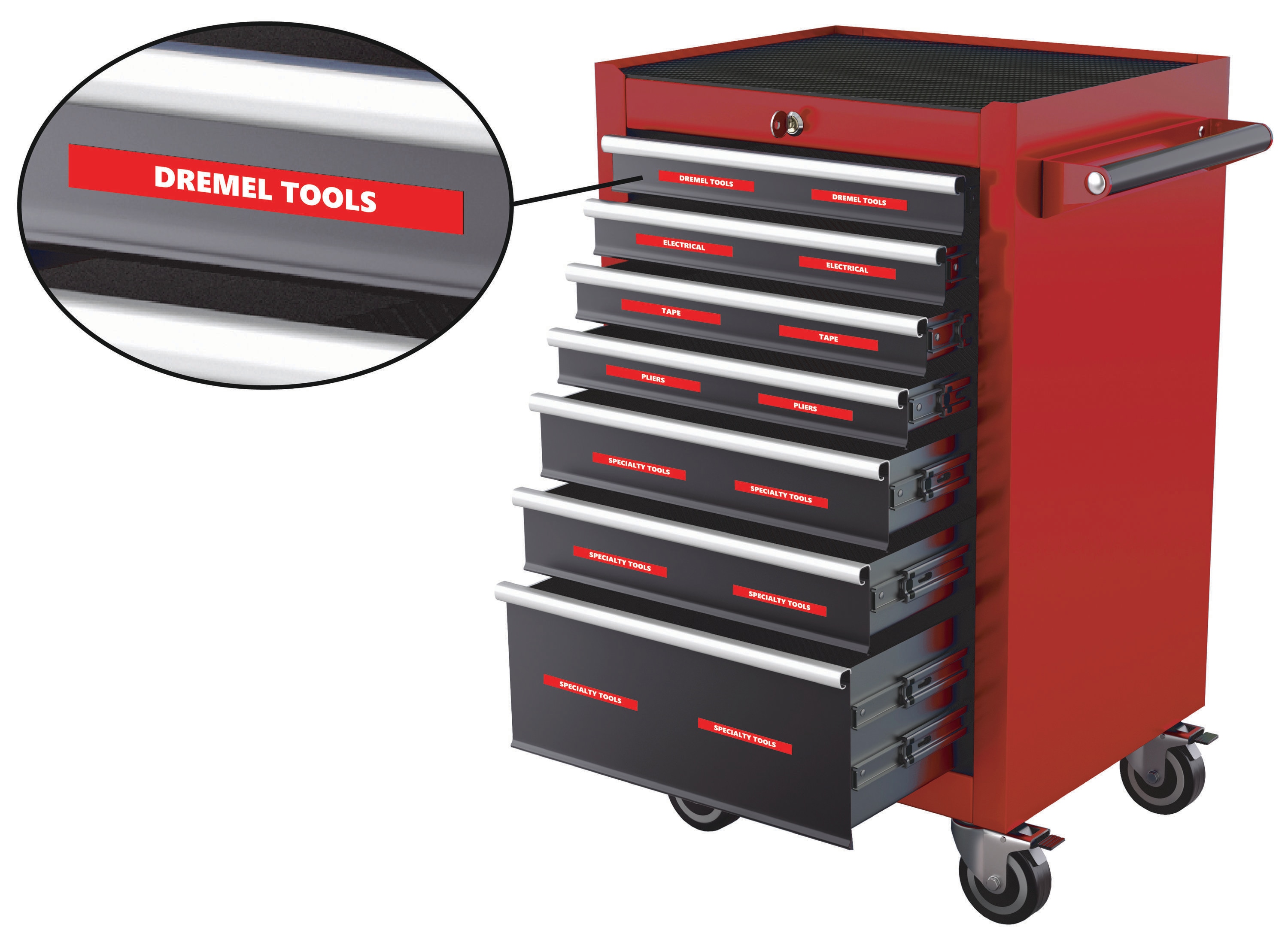 DCM Solutions TBUR50 Tool-Storage-Access - View #2