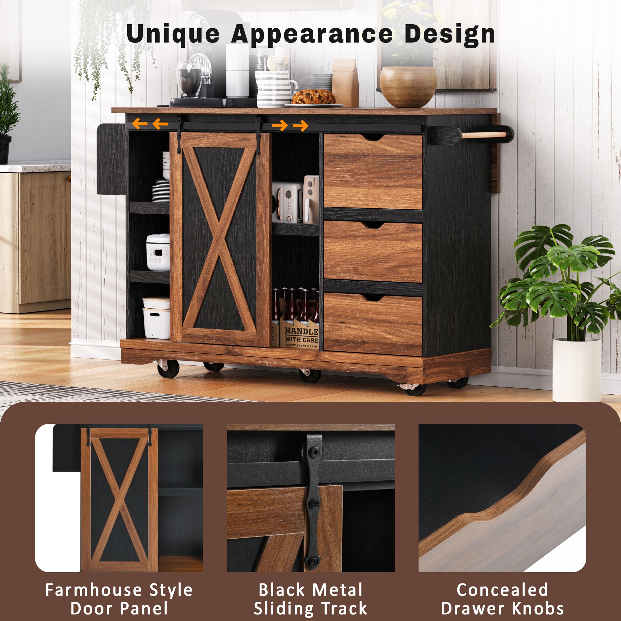 BABOOM BOM-8964AAW-OR Kitchen-Furniture - View #7