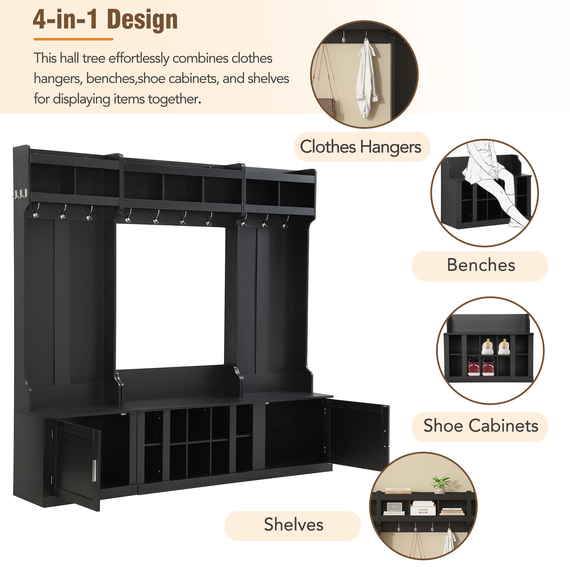 ModernLuxe N721S000025B Coatrack-Stands-Pedestals - View #2