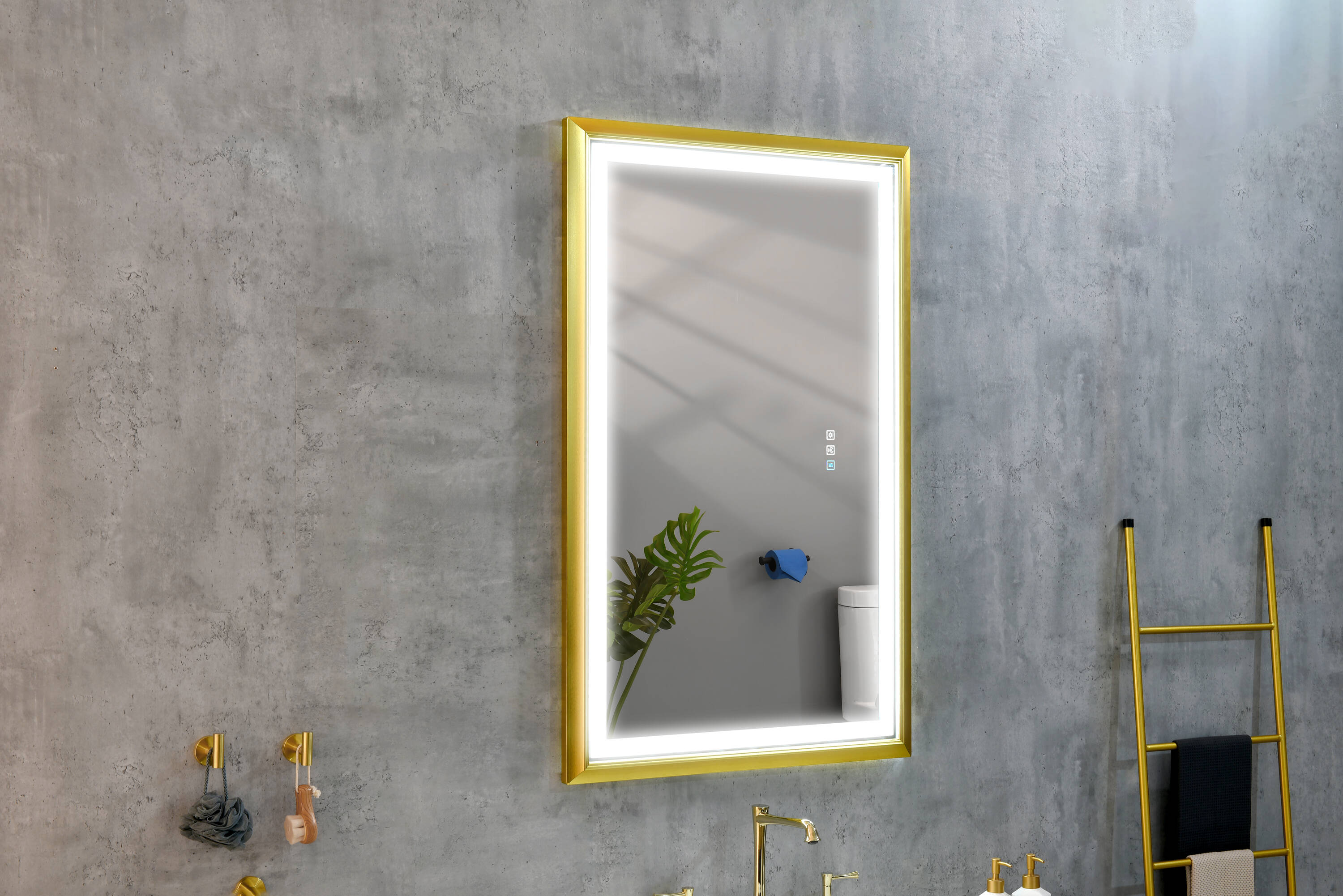 Vacolite KP-942-BG Framed-Bath-Mirrors - View #3