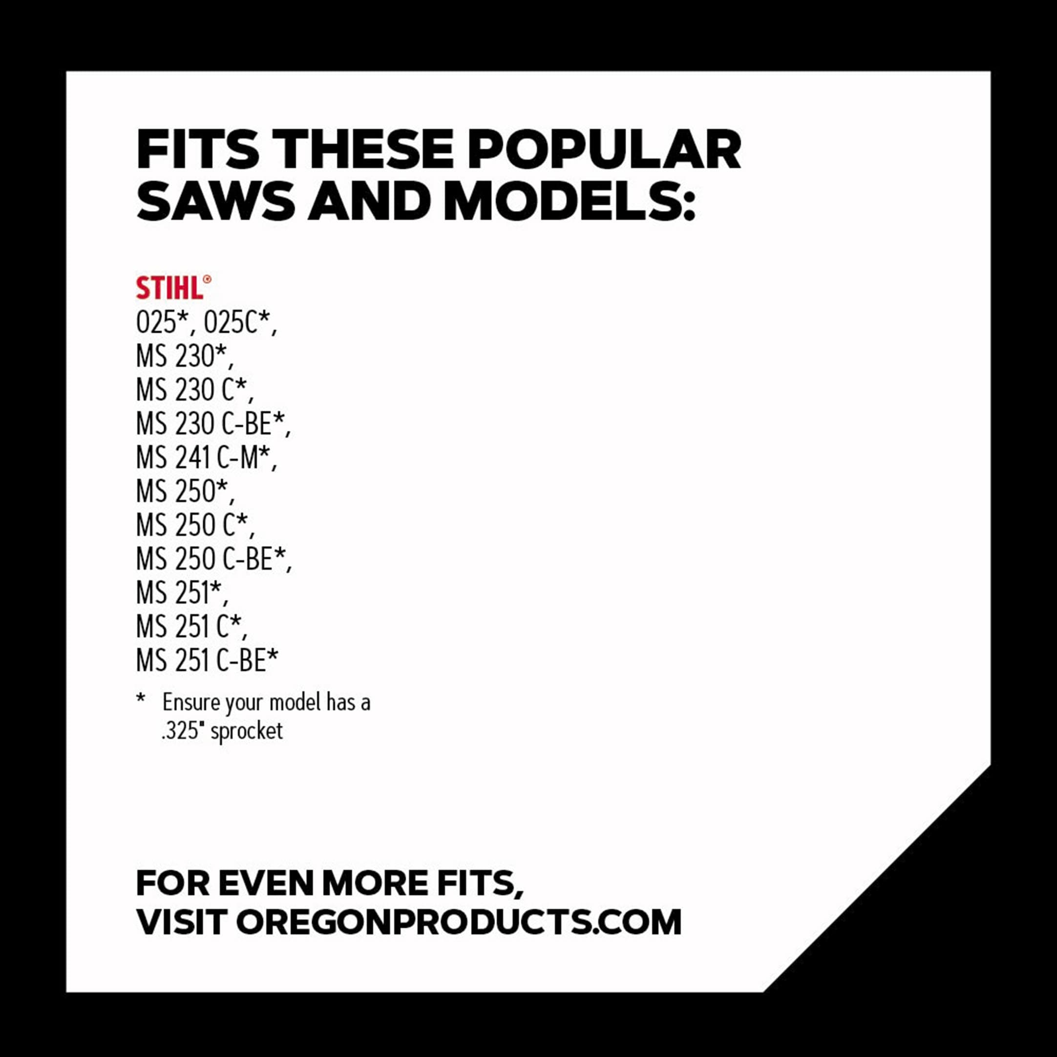 Oregon L68 Chain-Saw-Chains - View #2