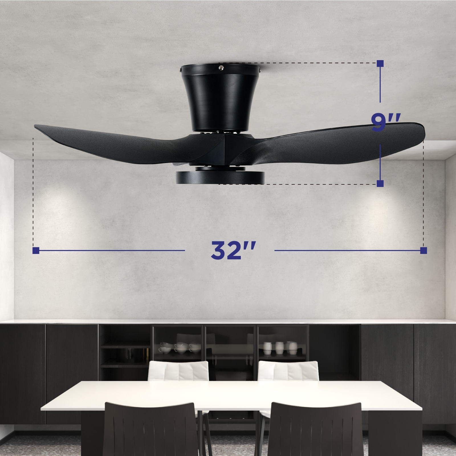 TALOYA TLY-F0-BK-X32 Ceiling-Fans - View #4
