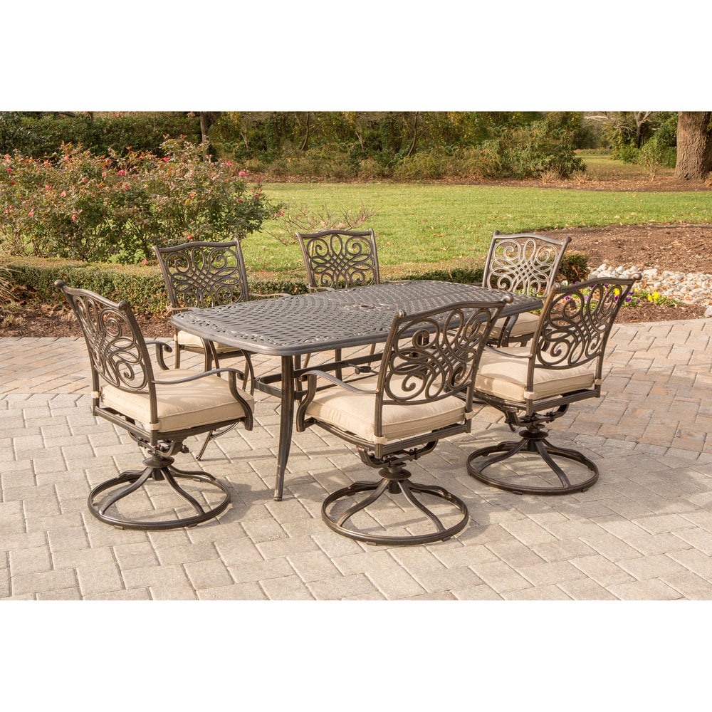 Hanover TRADITIONS7PCSW-6 Patio-Dining-Sets - View #16