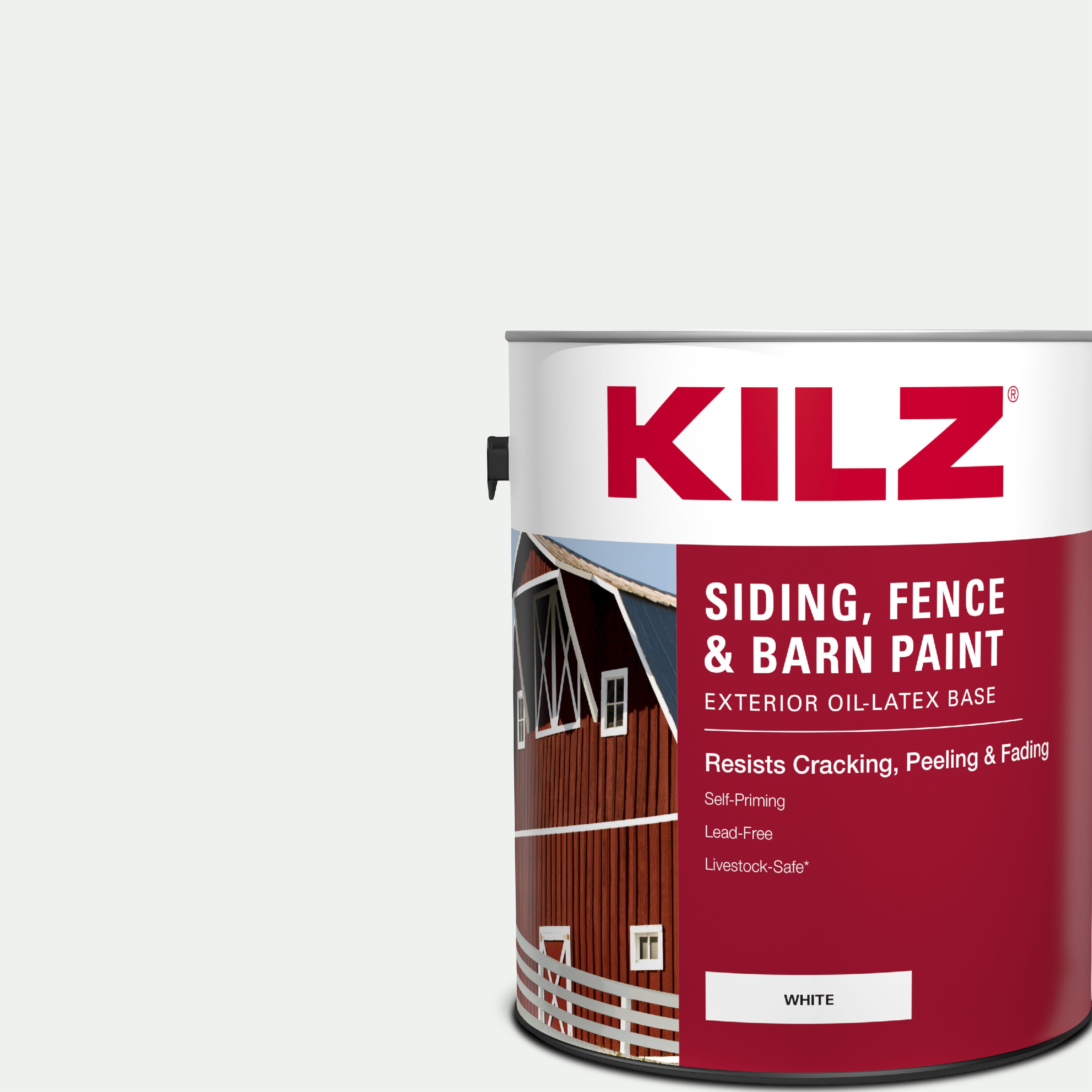 KILZ Complete Coat Paint & Primer, Interior/Exterior, Satin, Brown Bag, 1  Gallon