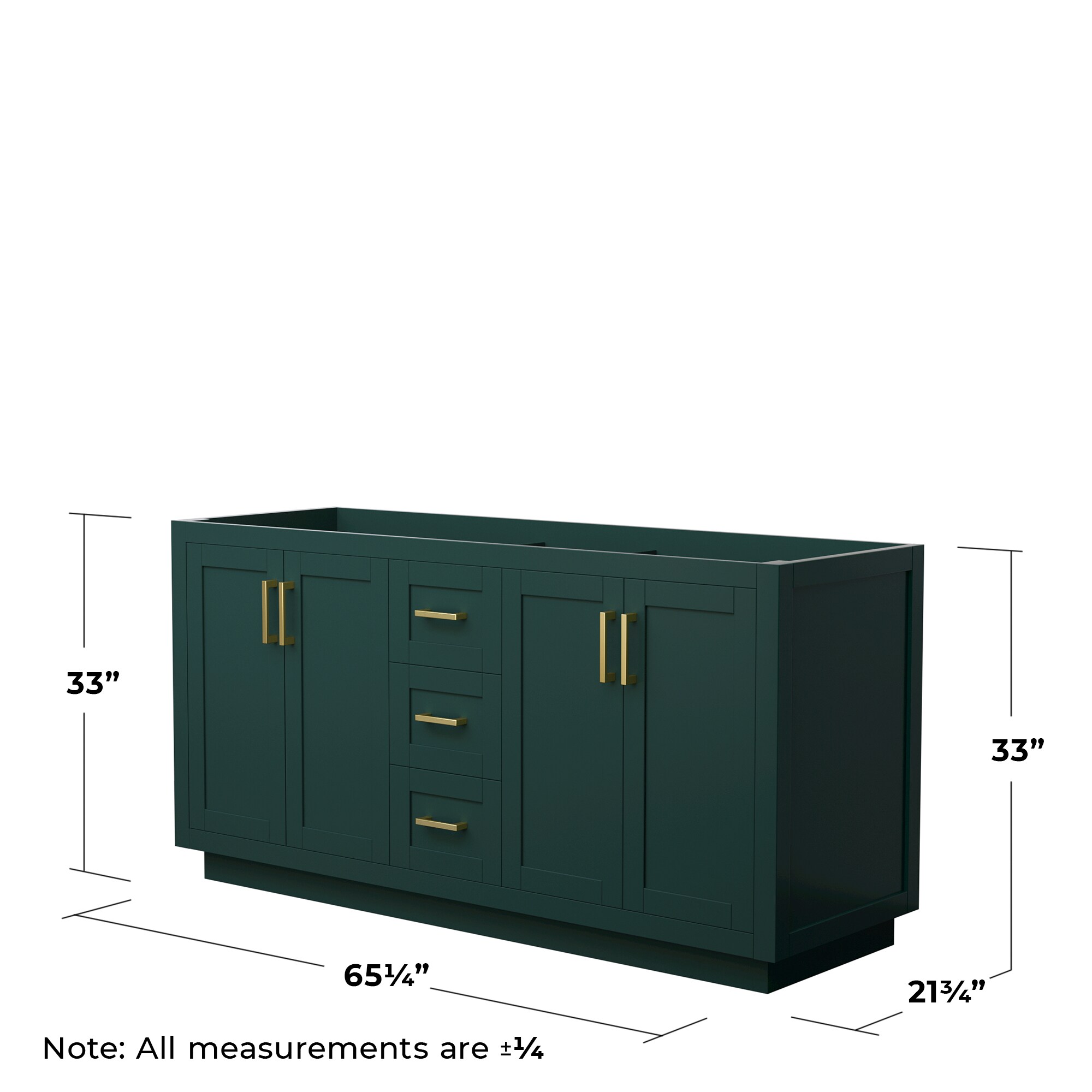 Wyndham Collection WCF292966DGDCXSXXMXX vanities - View #3