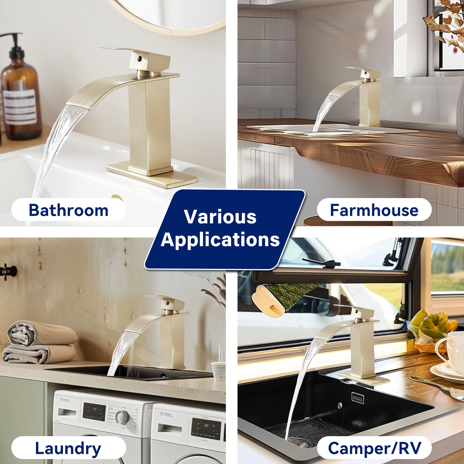 BWE A-96021-BG-SS Lavatory-Faucets - View #4