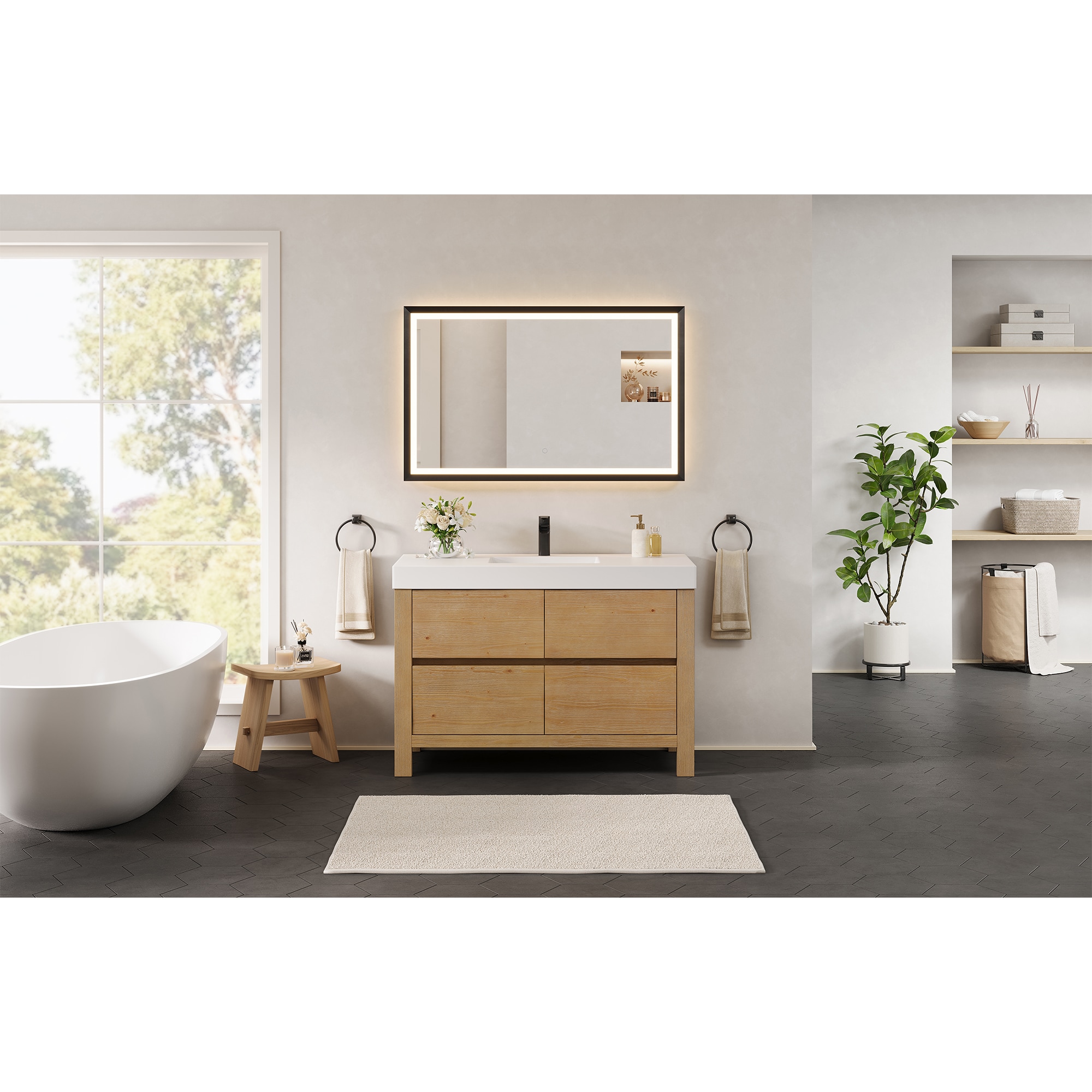 Altair 574048-WF-WH-NM Bath-Vanity-Combo - View #13