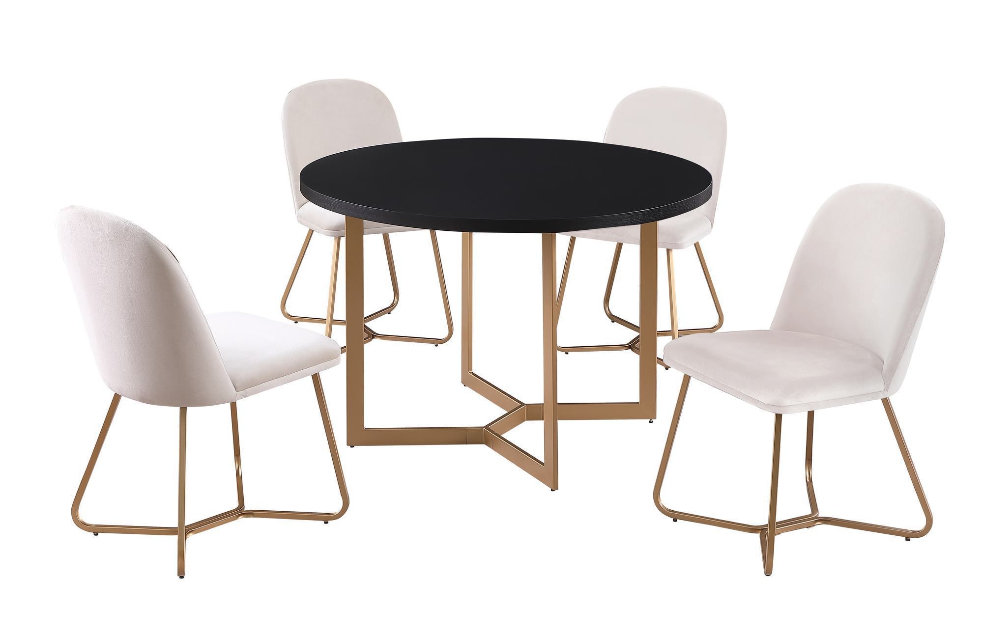 FARATI D2001DC-BEIGE Dining-Chairs - View #7