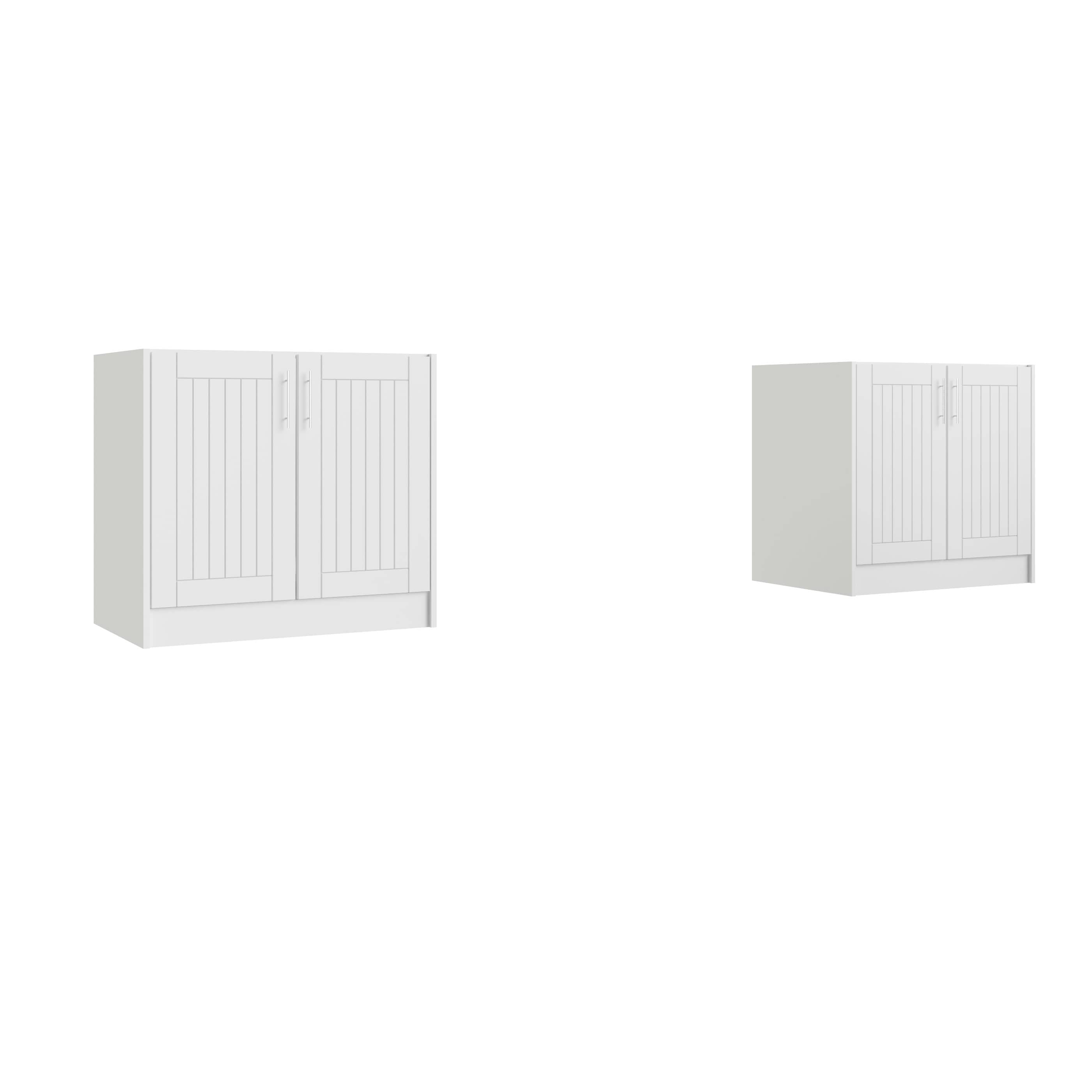 WeatherStrong WSE72WC-DSW Daytona 3 -Piece 73.25-in W x 25.5-in D x 34.5-in H Modular Outdoor Kitchen Set