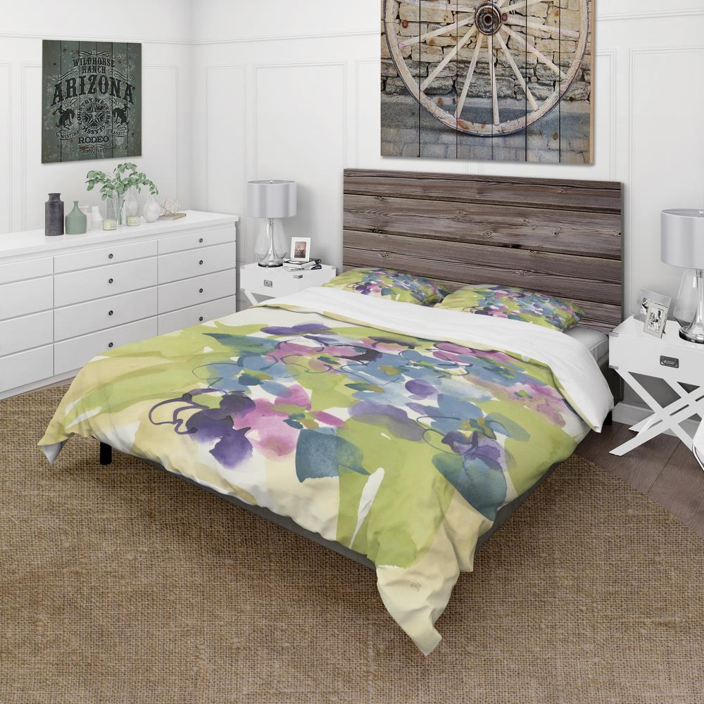 Designart BED30175-T 3 -Piece Multi-Color Twin Duvet cover Set