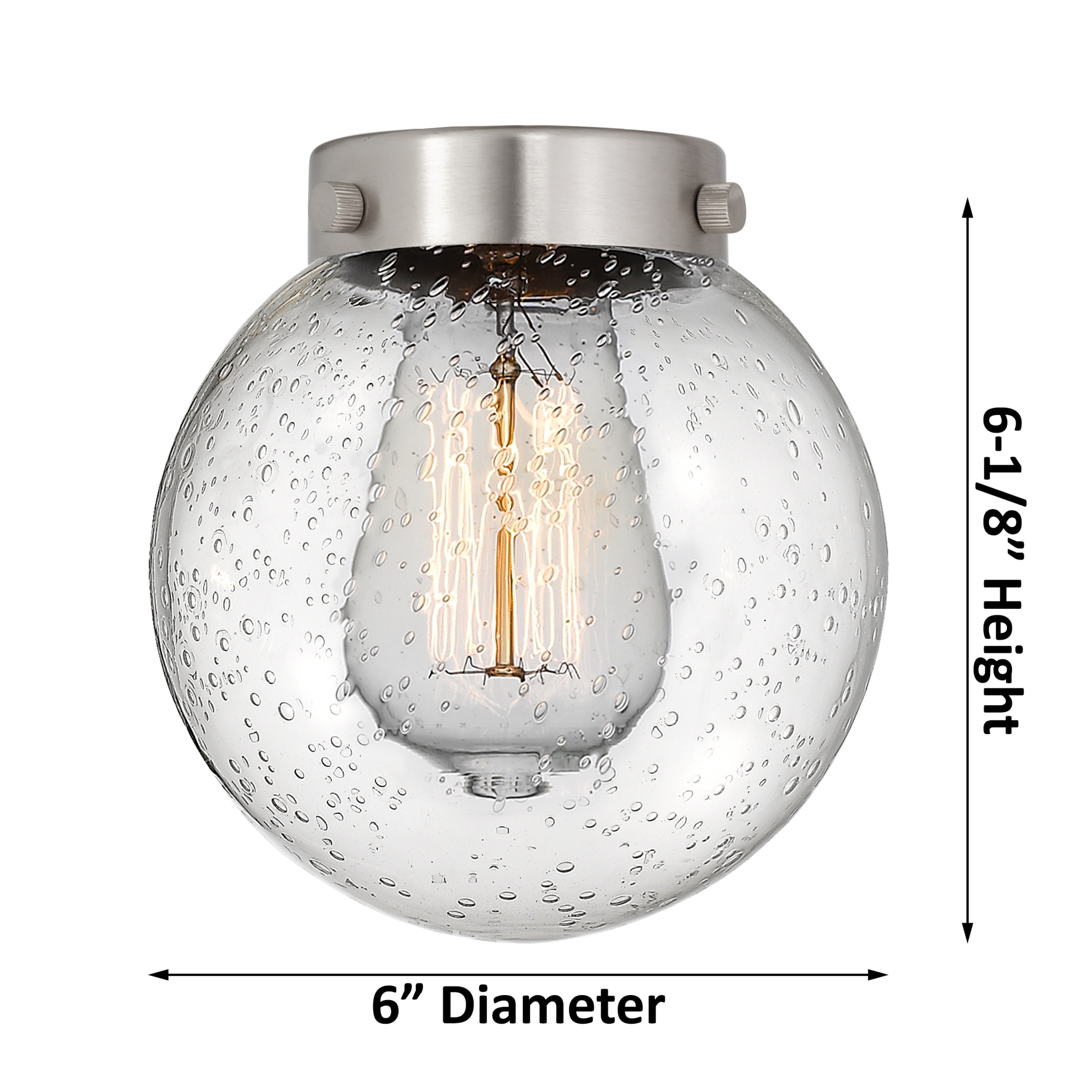 Innovations Lighting 623-1F-BK-G201-6 flushmounts - View #2