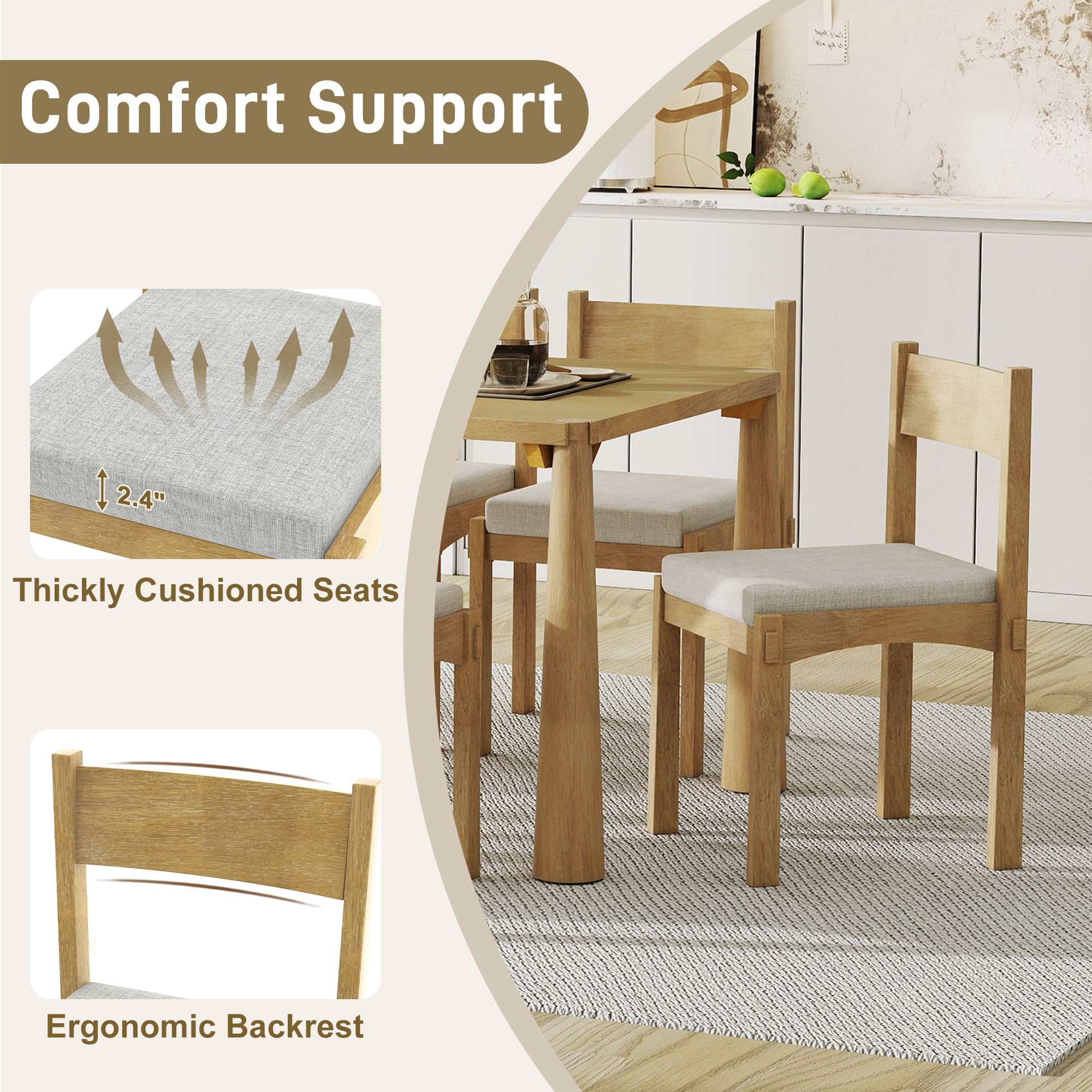 SINOFURN SYA330172WD Dining-Sets - View #6