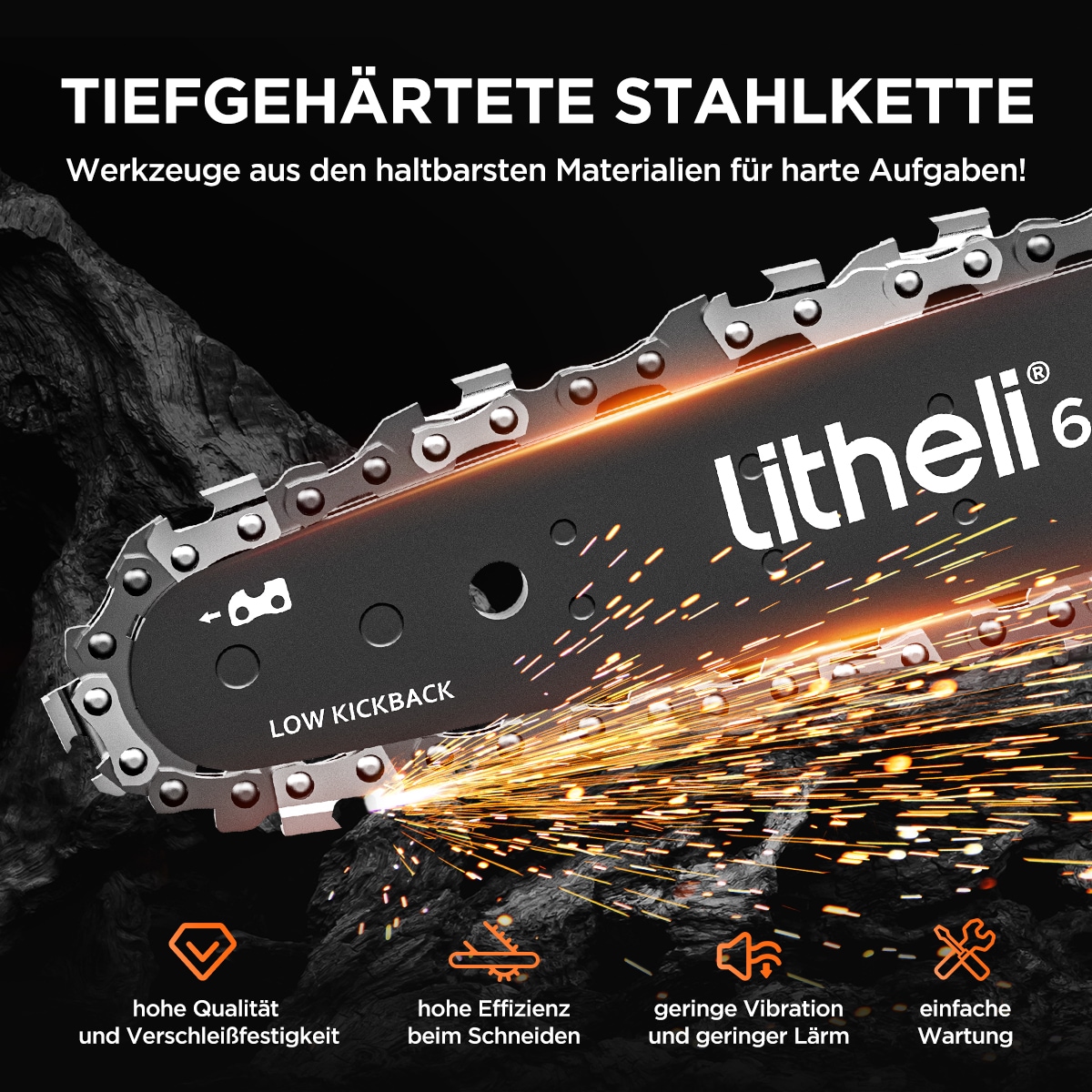Litheli U20MC01-0A120 Cordless-Chainsaw - View #7