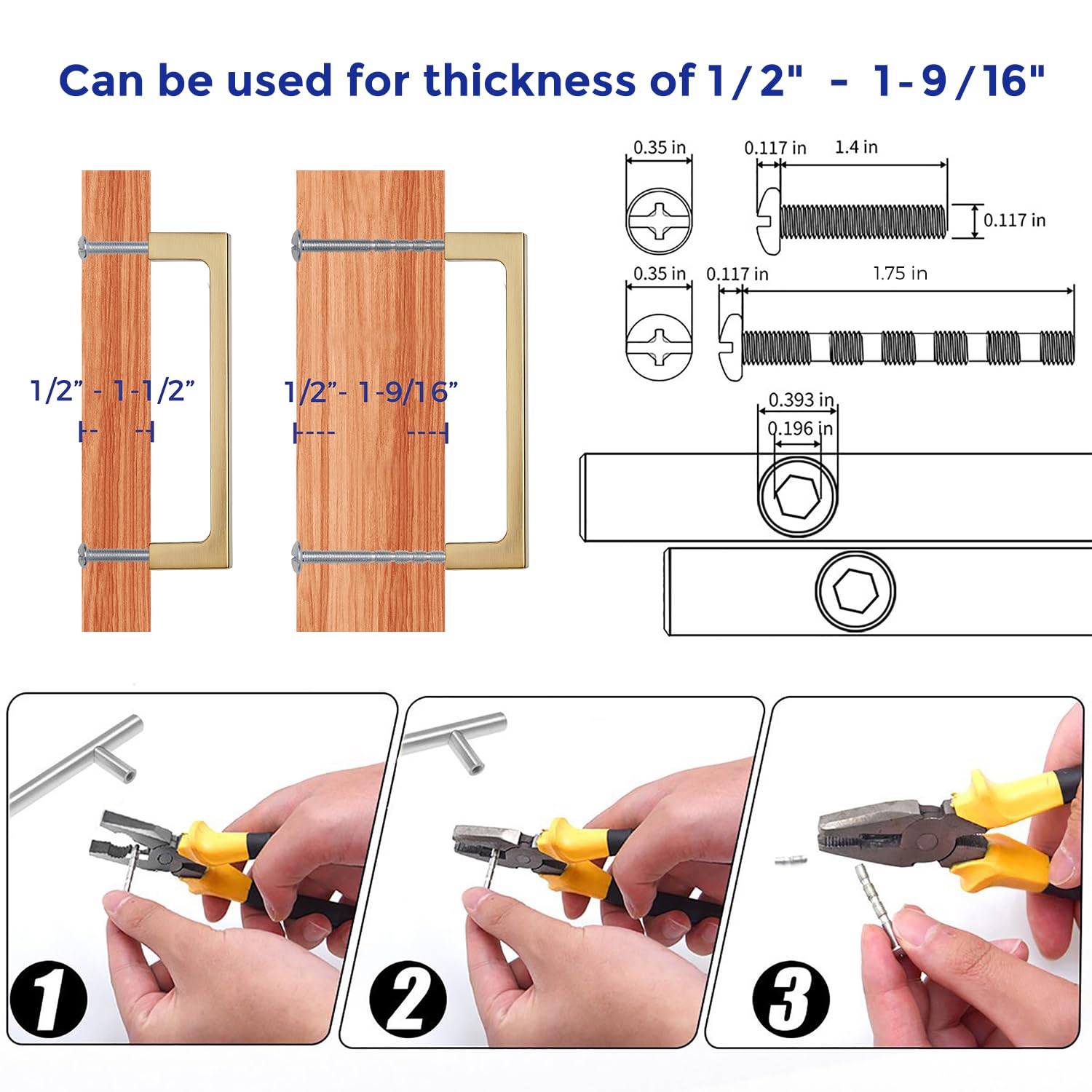 TNSO 5749848503049 Cabinet-Pulls - View #3