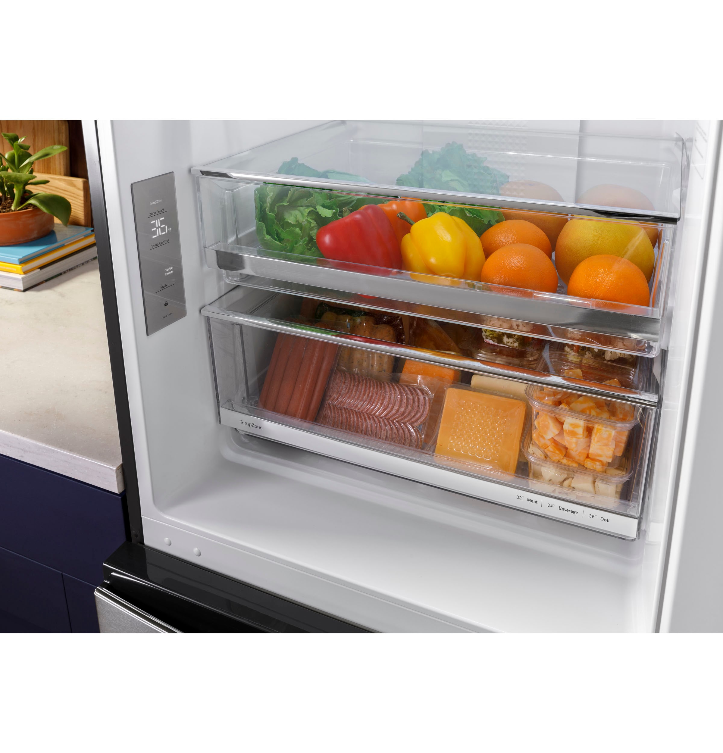 GE GLE12HSPSS Bottom-Freezer-Refrigerators - View #21