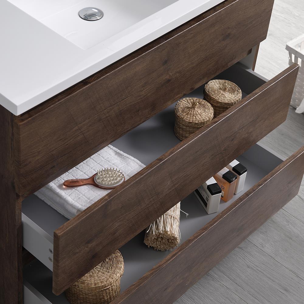 Fresca FCB9342RW-I Bath-Vanity-Combo - View #9