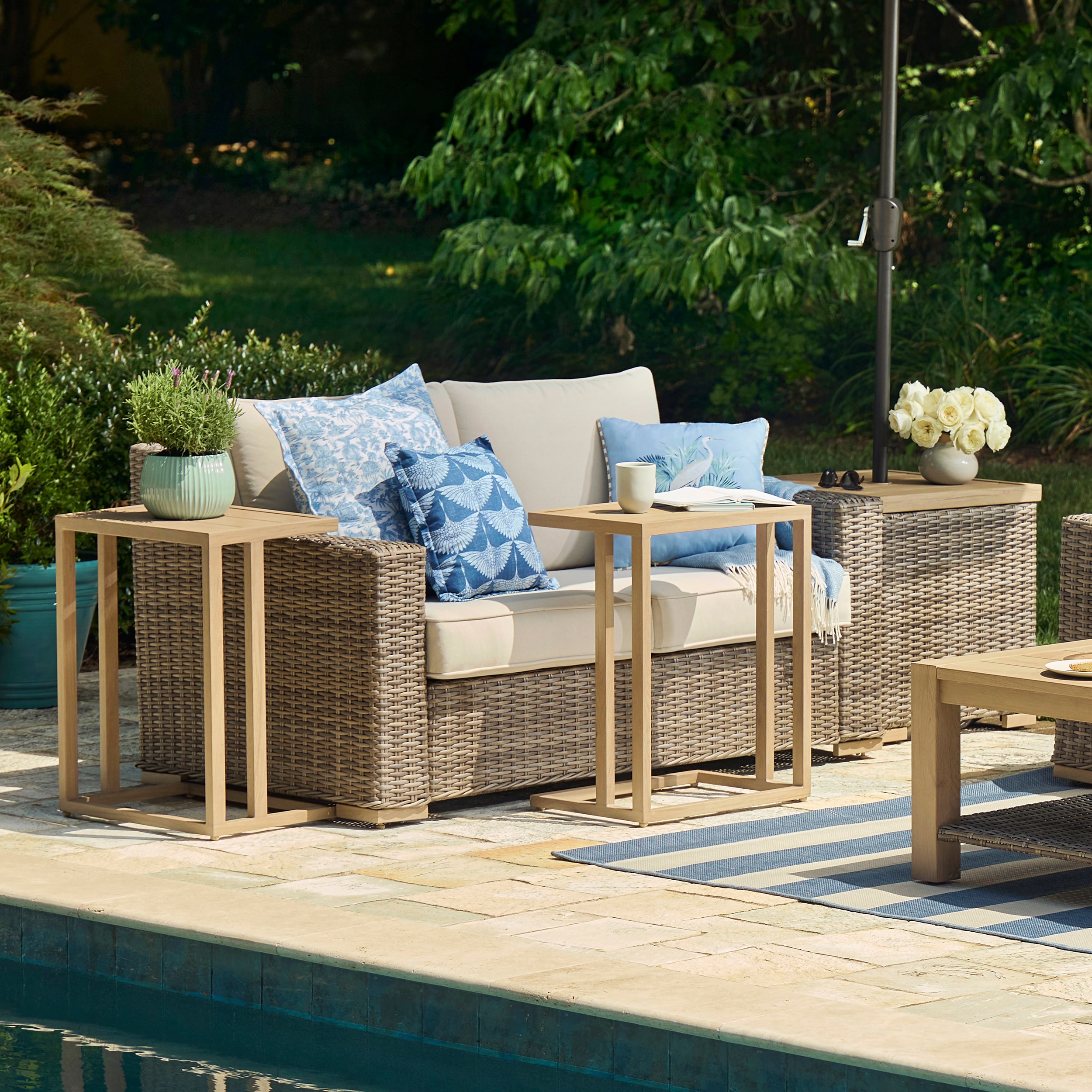 allen + roth FRS81527L-2AKD Patio-Conversation-Sets - View #2