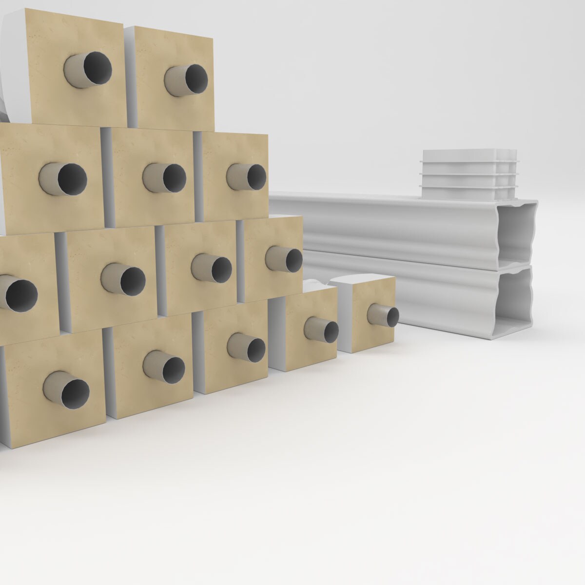 Ekena Millwork BALK38X120BRG railings - View #6