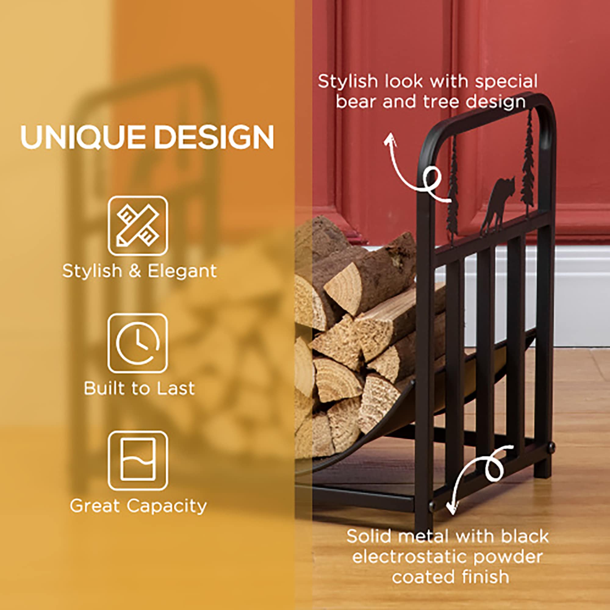 CASAINC CA-F1862 Firewood-Storage - View #4