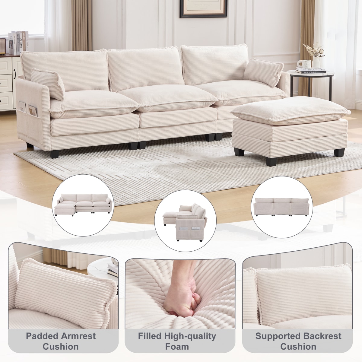 Streamdale Furniture W1568S00259 Sofas-Loveseats - View #4