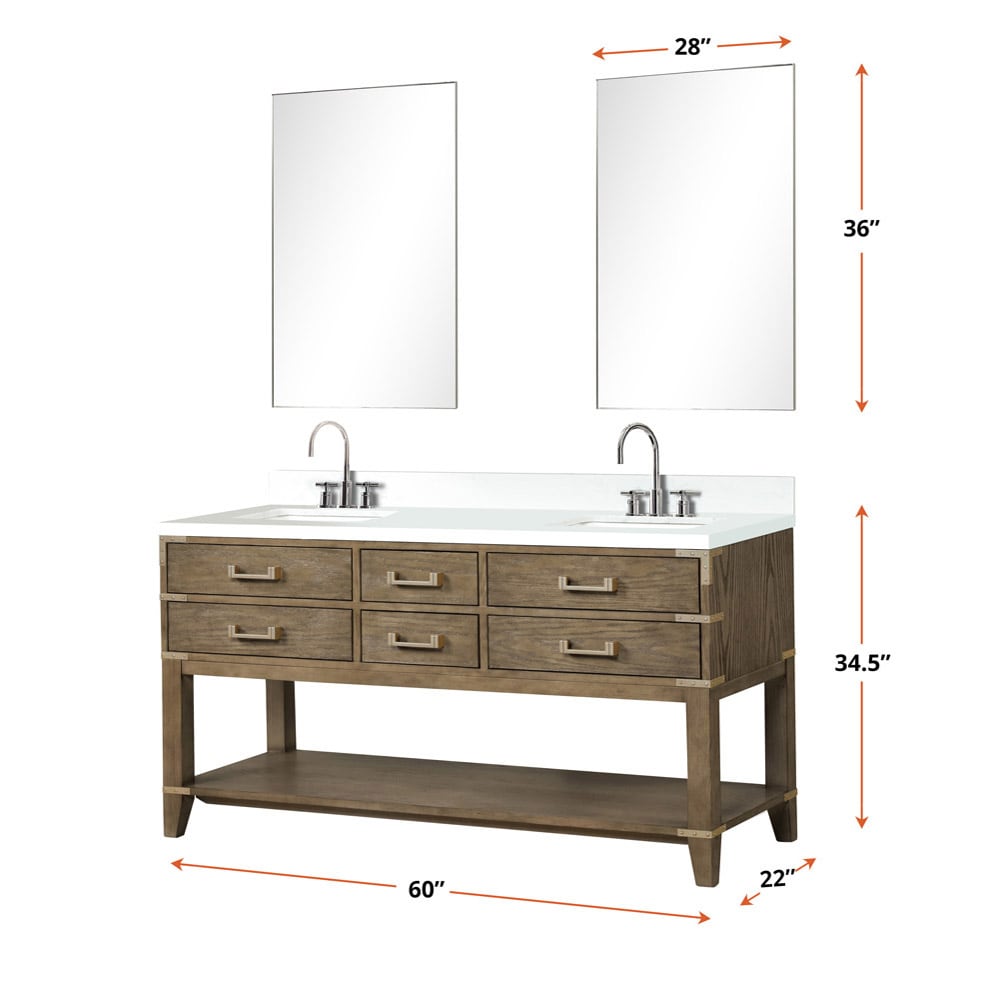 Lexora LVGR60DR310 Bath-Vanity-Combo - View #7