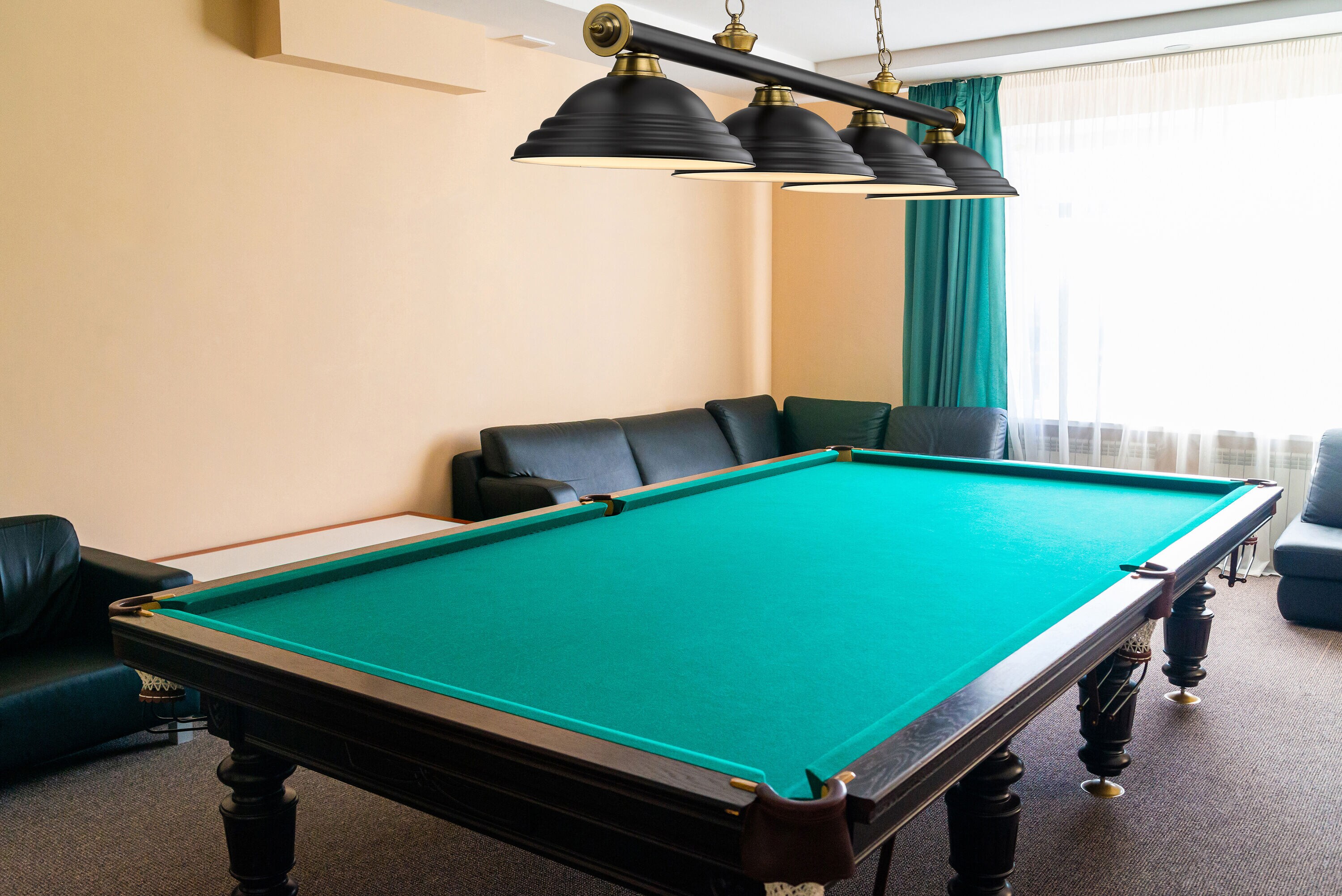 Z-Lite 2306-4MB-RB-SMB Pool-Table-Lighting - View #6