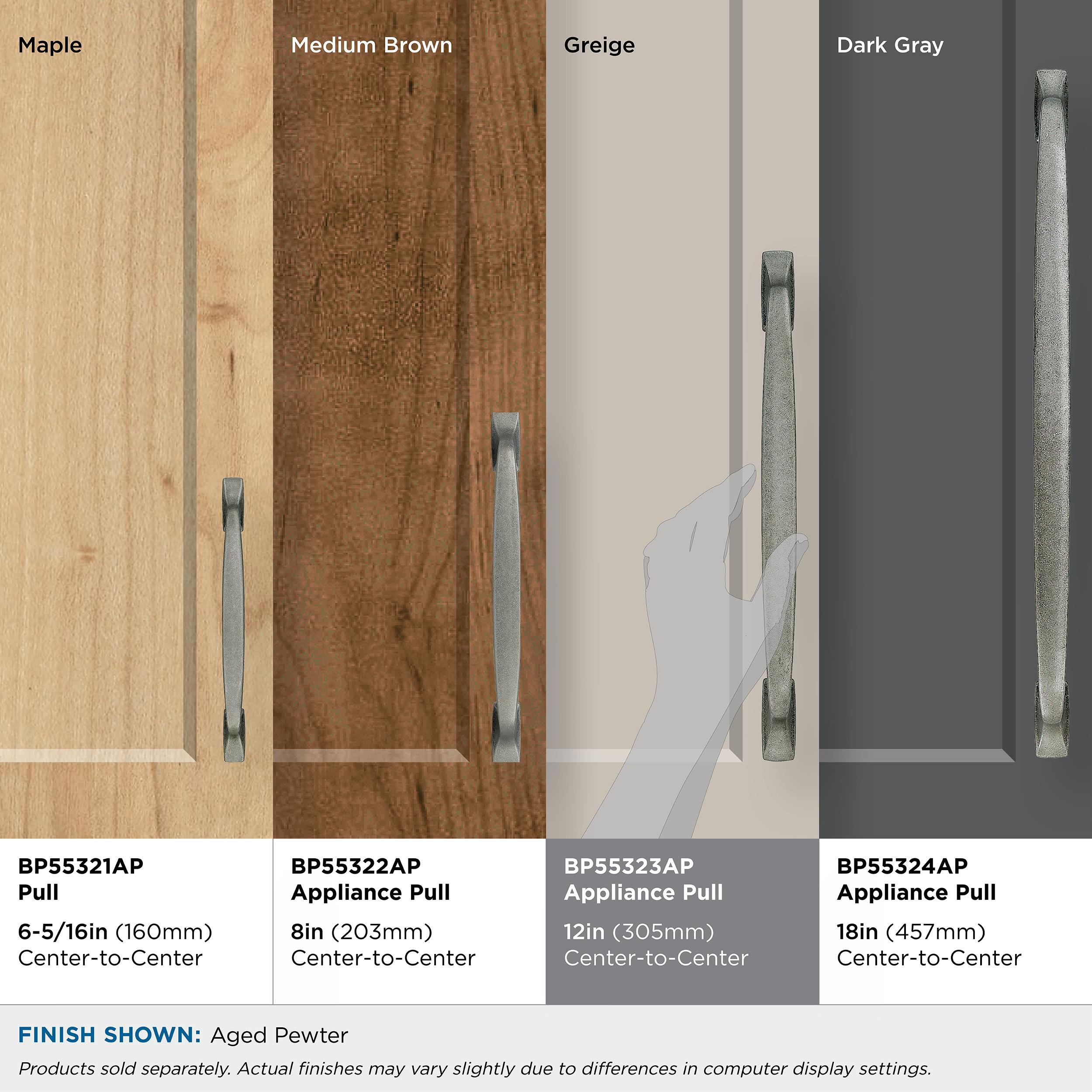 Amerock BP55323AP Cabinet-Pulls - View #6