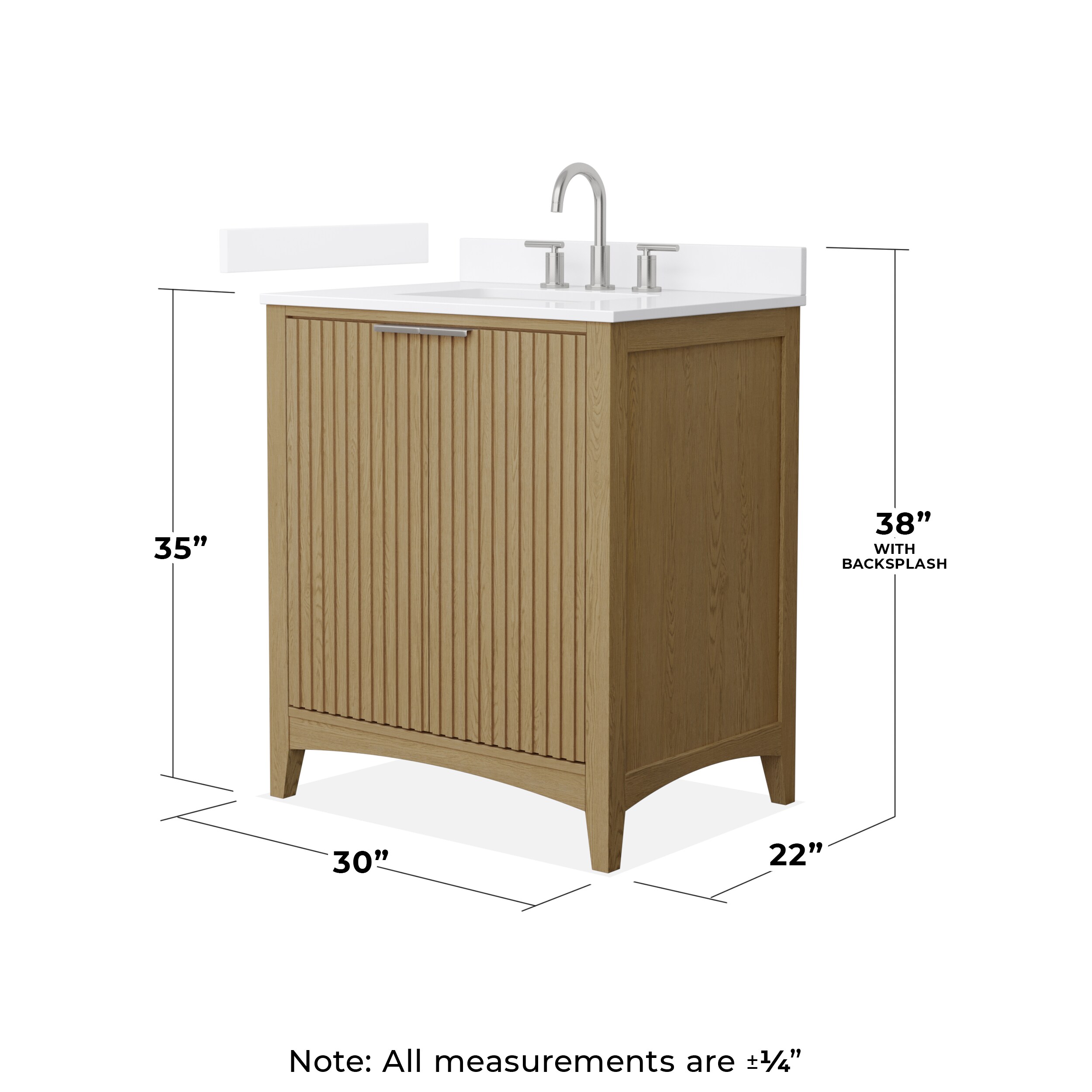 Wyndham Collection WCF919130SNOWQUS3MXX Bath-Vanity-Combo - View #5