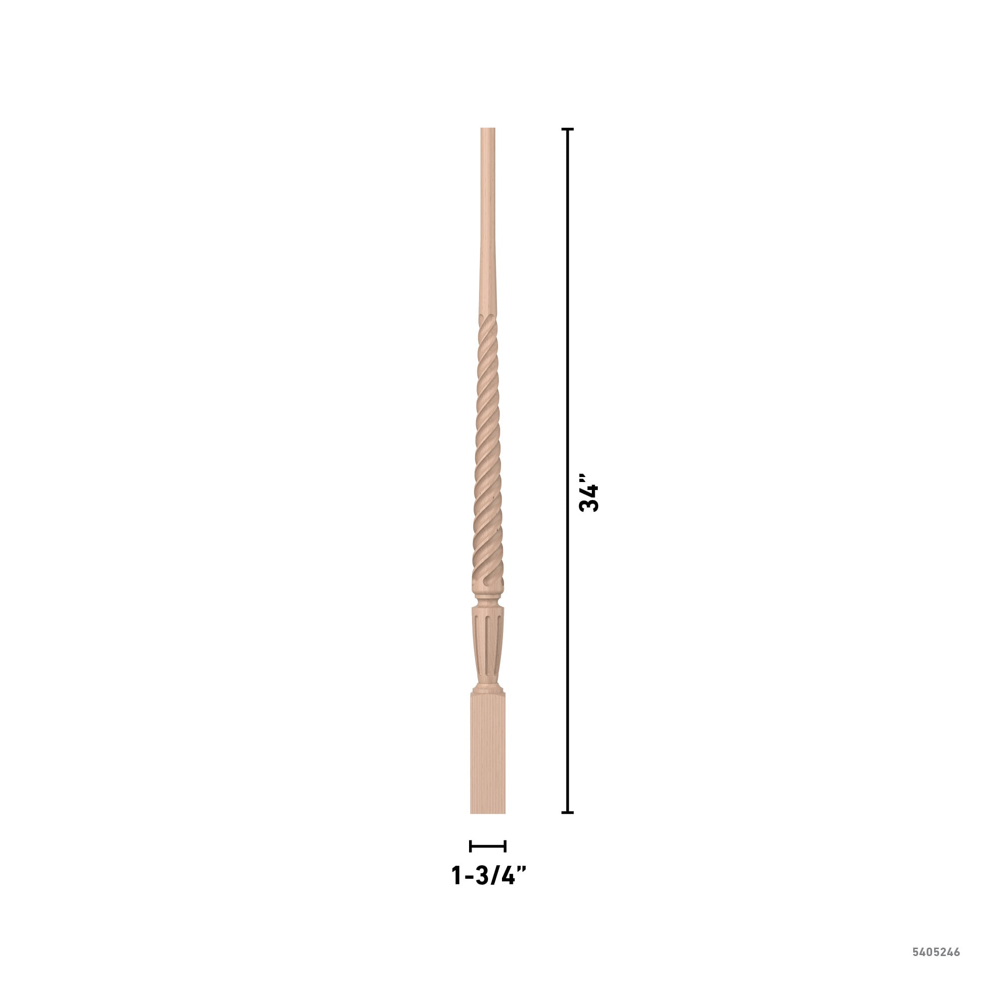 L.J. Smith Stair Systems LJT-2015-M 34 Interior-Stairpart-Balusters - View #4