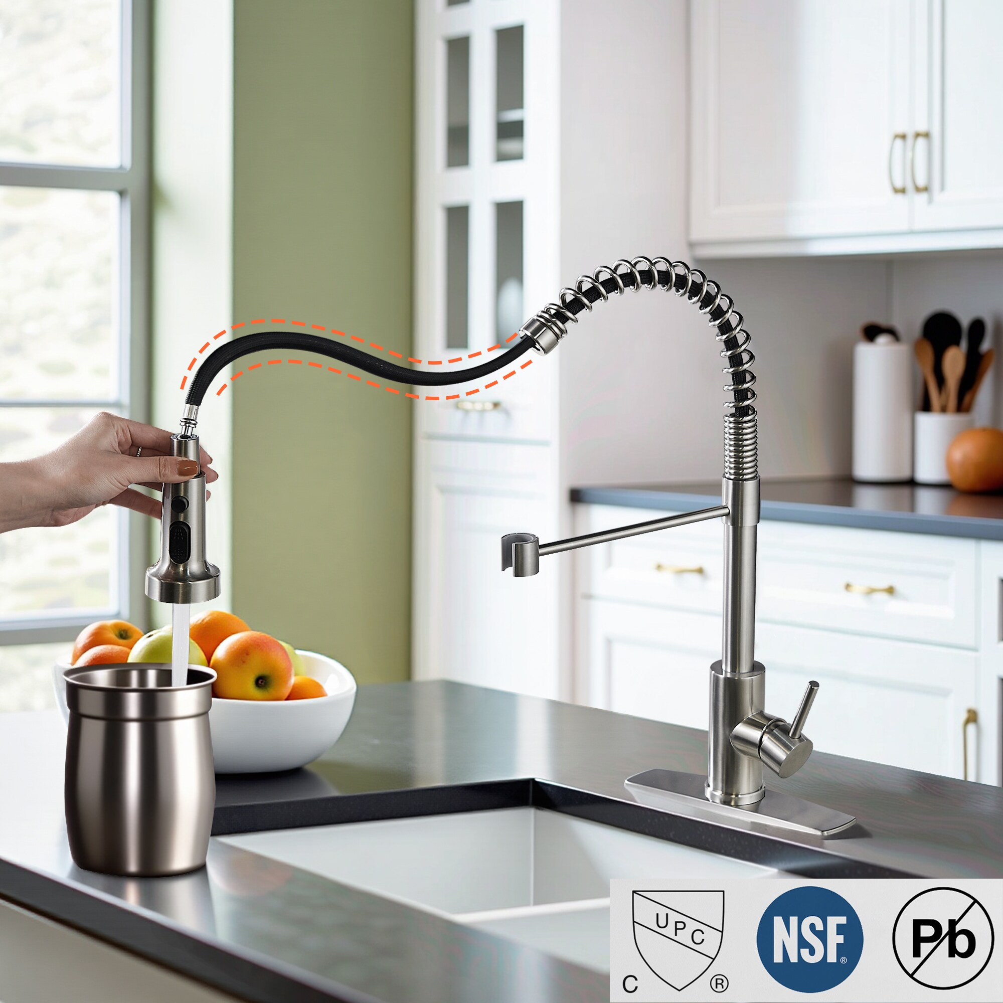androme AA22004BN Kitchen-Faucets - View #5