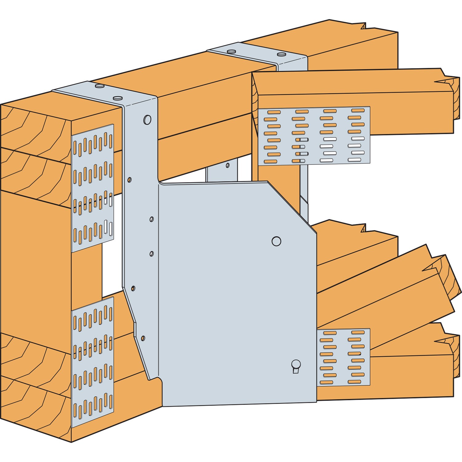 Simpson Strong-Tie THAR422 Joist-Hangers - View #2