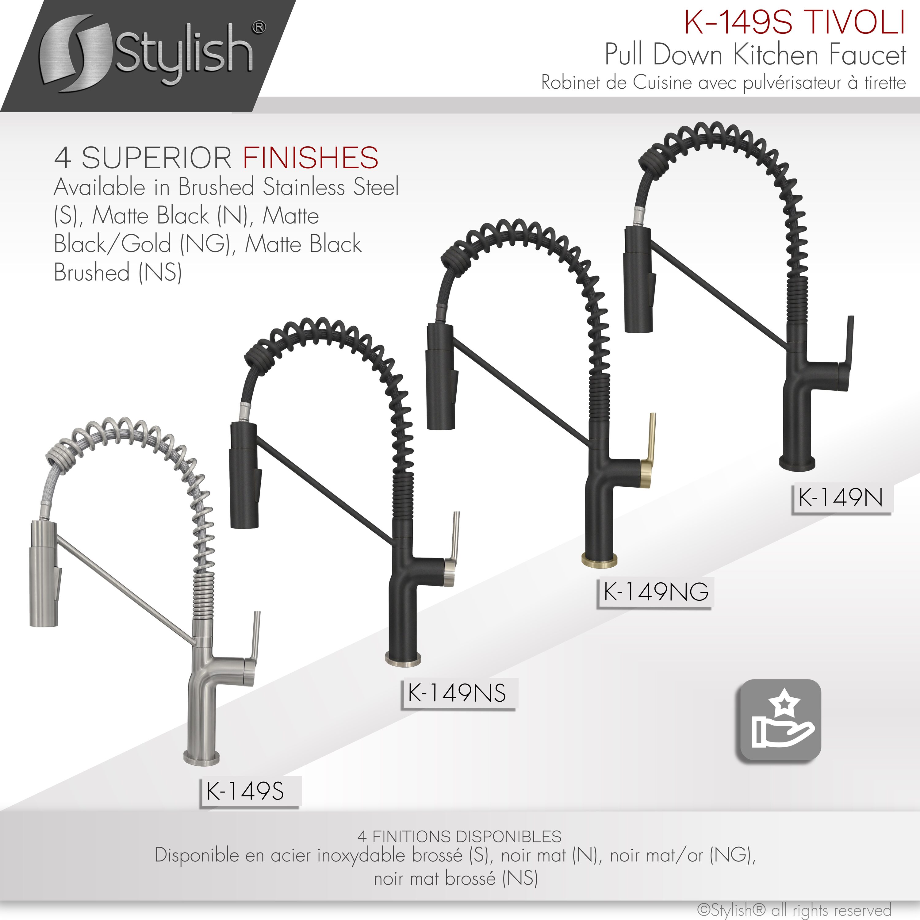 Stylish K-149S Kitchen-Faucets - View #9