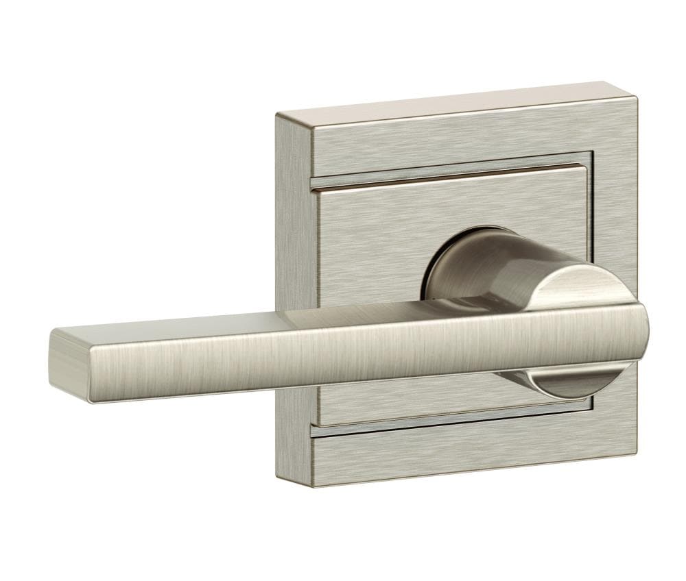 Schlage F170LAT619ULD F Series Satin Nickel Interior Dummy Door Handle