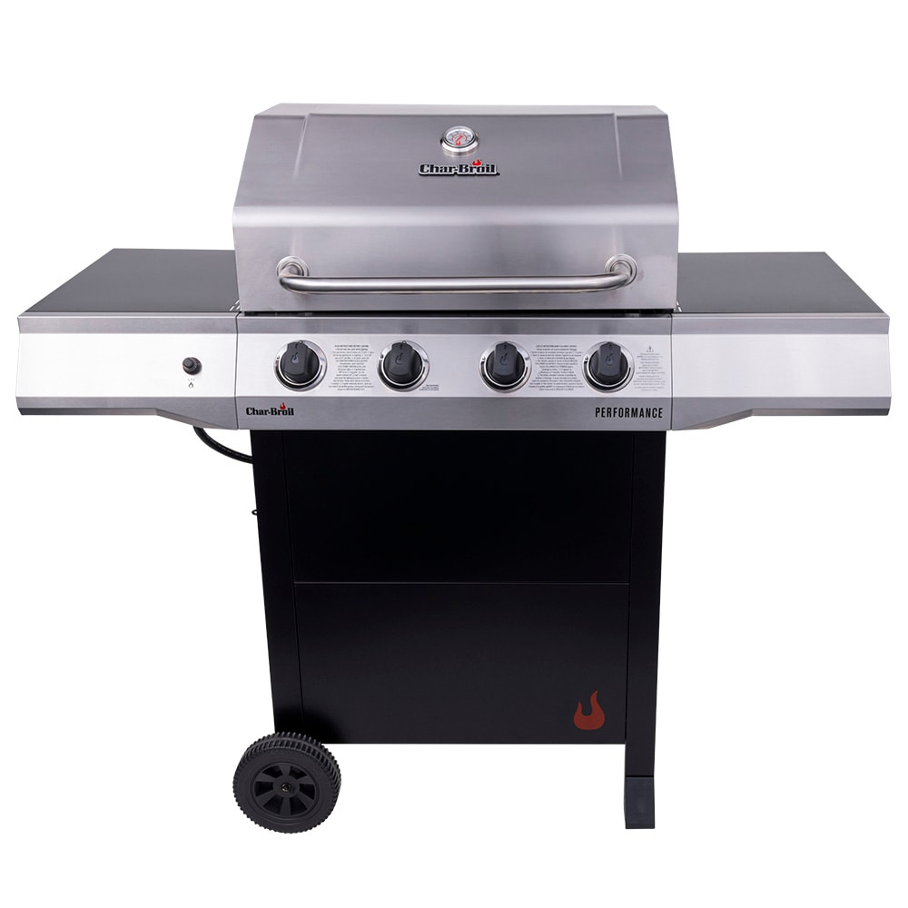 Charbroil 463350722 Performance Black and silver 4 -Burner Liquid Propane Gas Grill