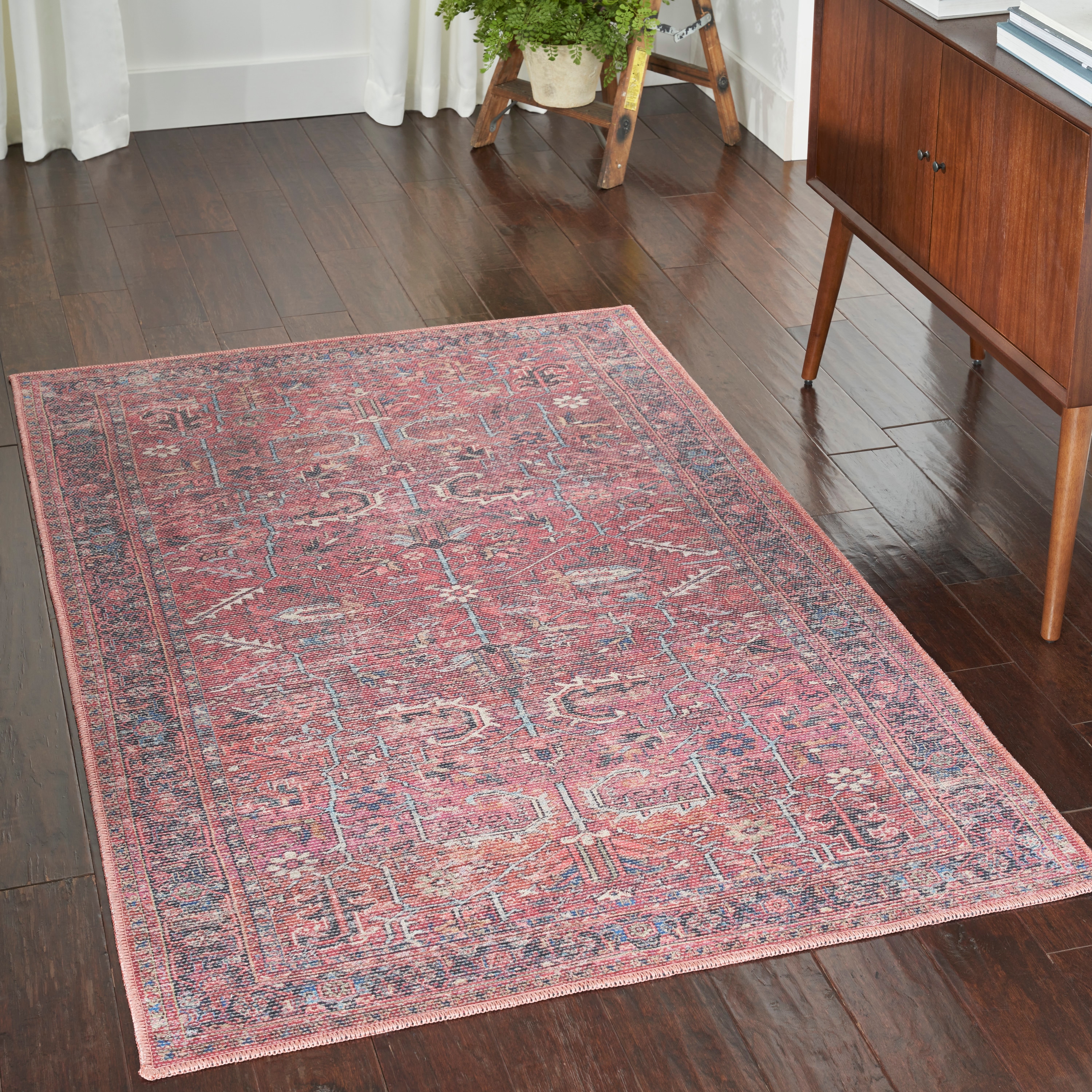 Amelia Multicolor Persian Style Chenille And Jute Area Rug