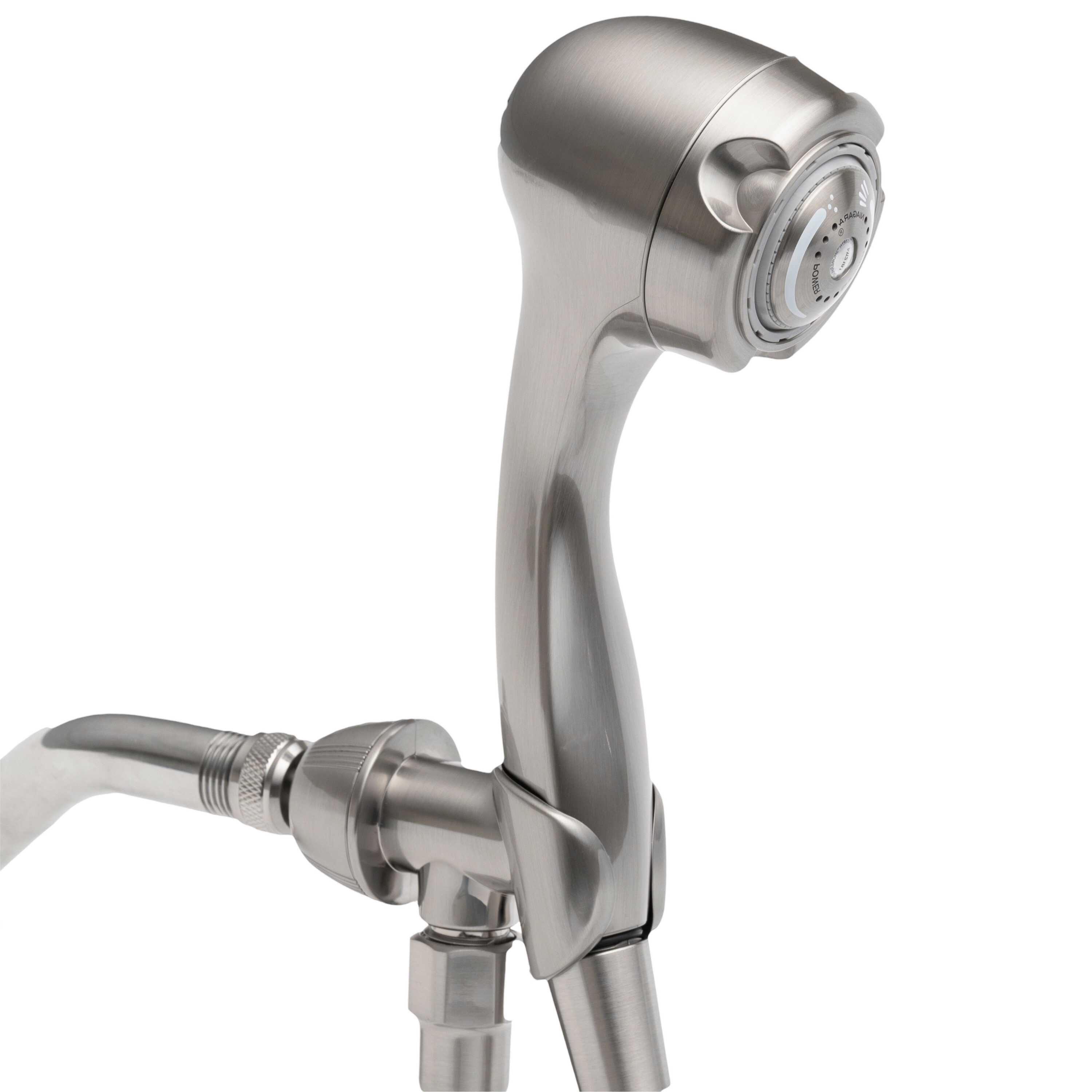 Niagara Conservation Earth 2-GPM Brushed Nickel Round Handheld Shower ...