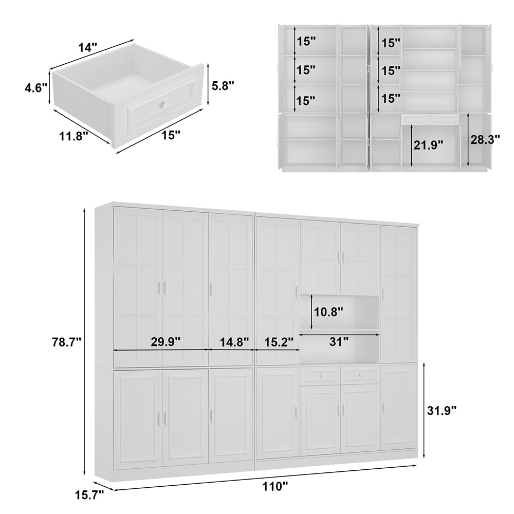 Homsee V-KF020320+321 bookcases - View #10