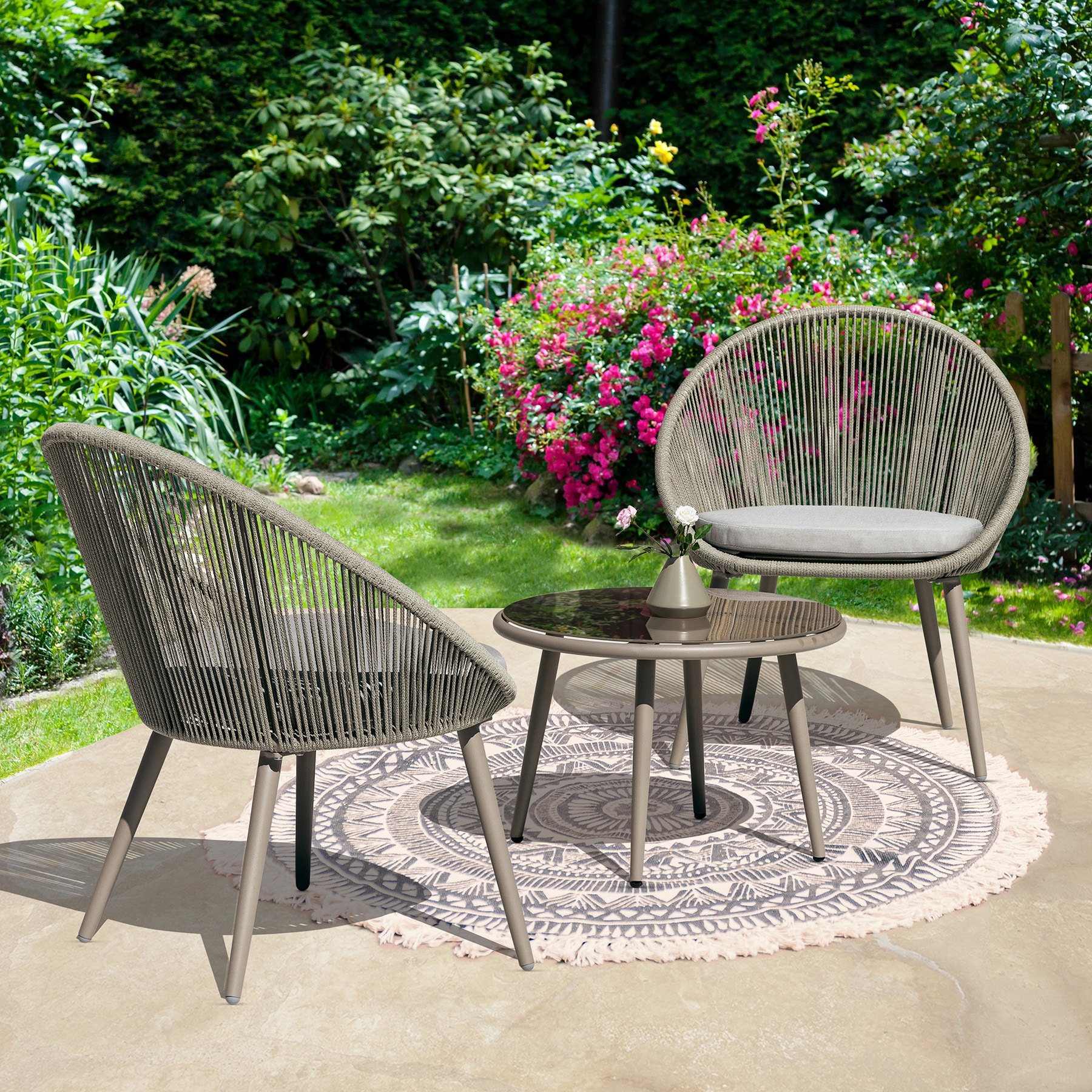 Nuu Garden SRD001-01 Patio-Conversation-Sets - View #9