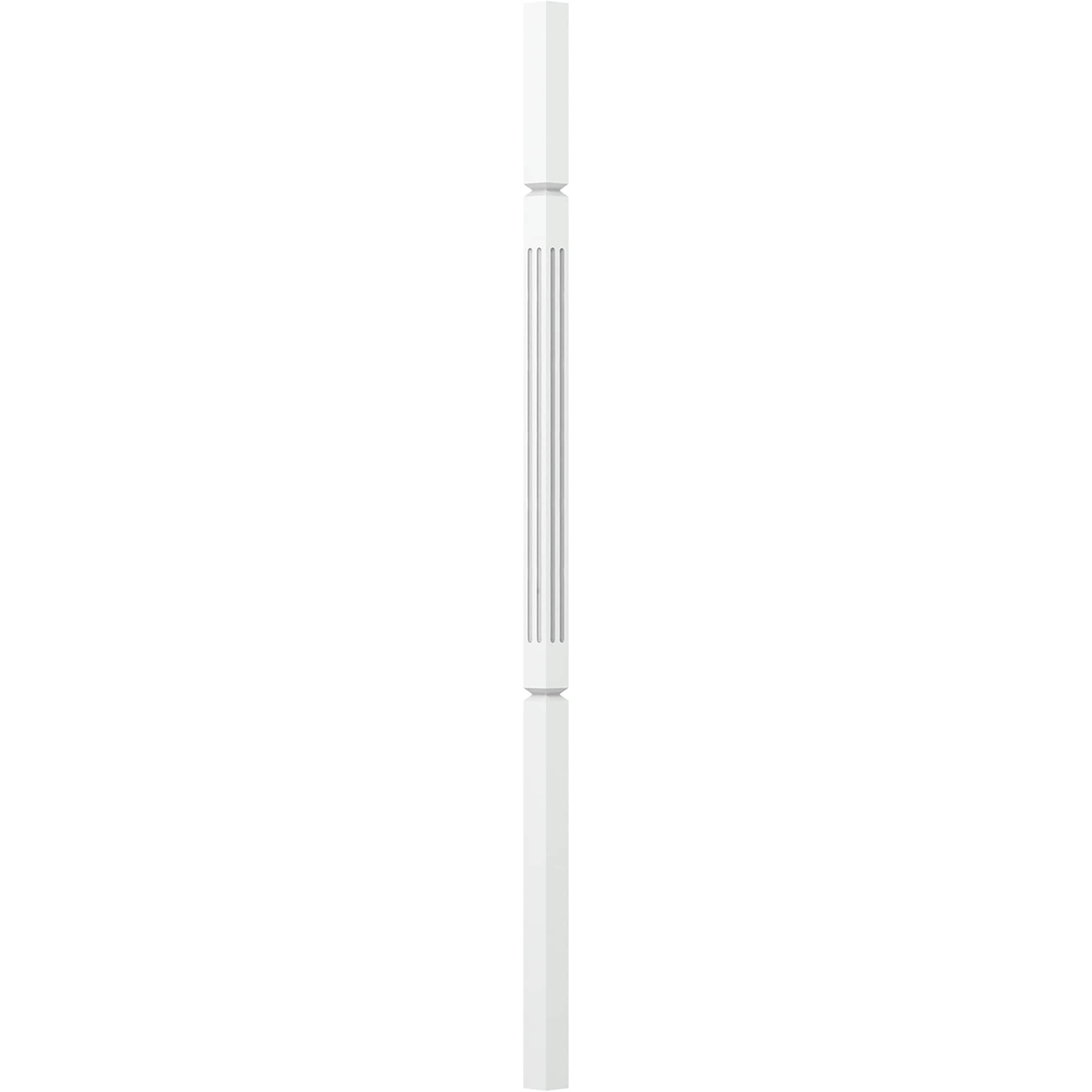 L.J. Smith Stair Systems LJF-5060V-PRG 42 42-in x 1.25 Primed Square Top Stair Baluster