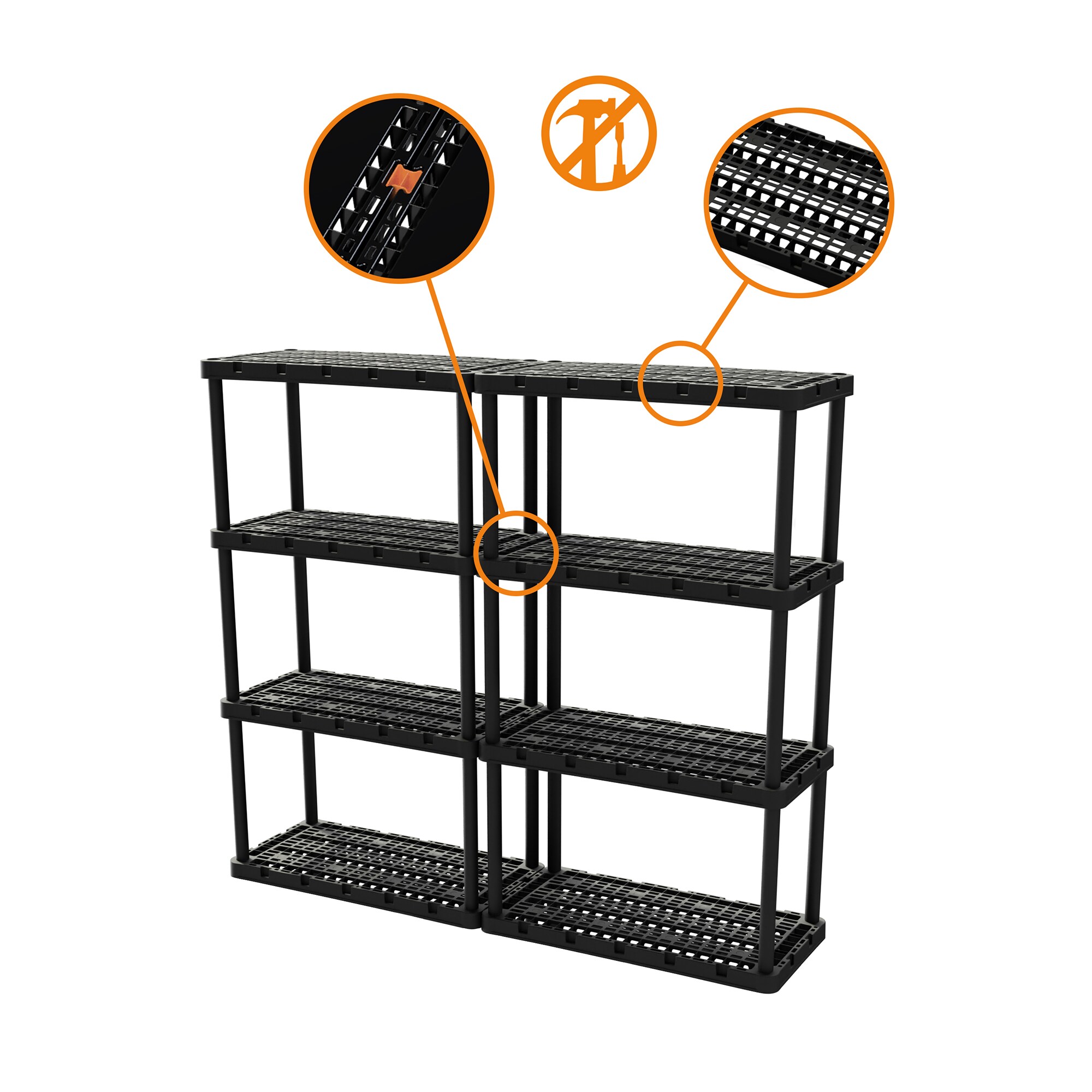 Gracious Living 268665 Free-Standing-Shelving - View #6