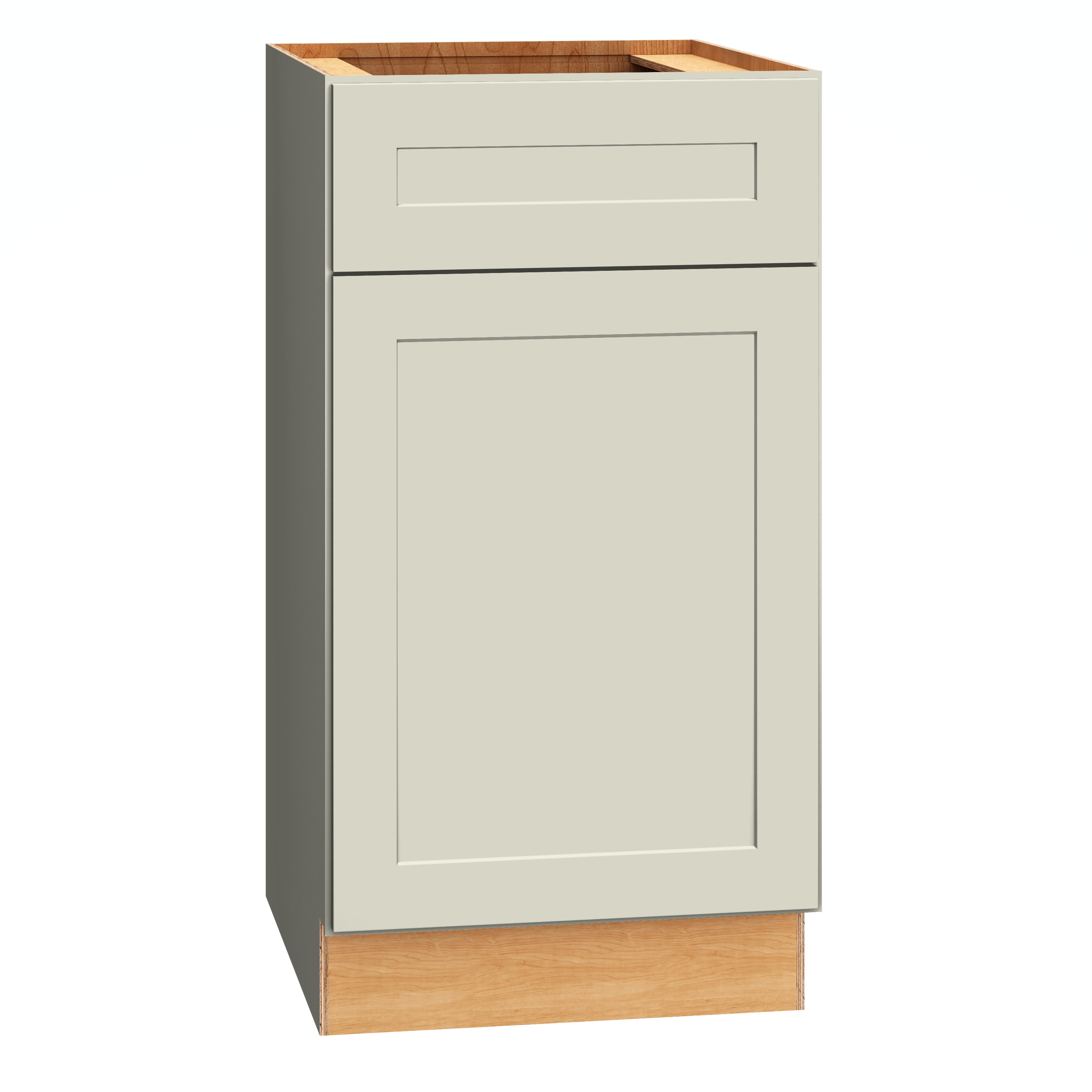 Diamond Express 61D-VB183421R Jamestown 18-in Icy Avalanche Bathroom Vanity Base Cabinet without Top