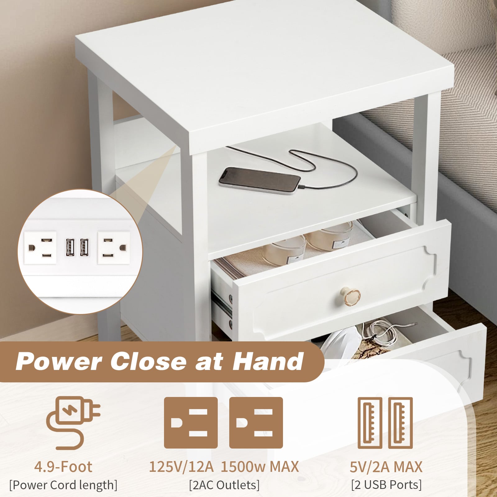 Outopee LO1G52004611 nightstands - View #8