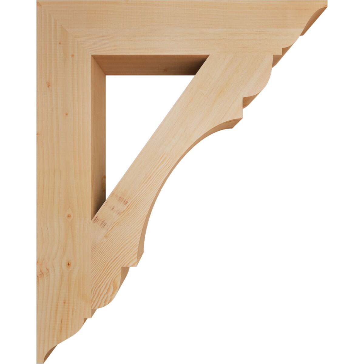 Ekena Millwork BKT06X32X40OLY01SDF Exterior-Brackets-Braces - View #3